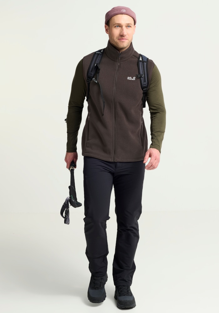 Jack Wolfskin Fleeceweste »TAUNUS 300 VEST M« Fleeceweste, warm, 3-in-1 kompatibel