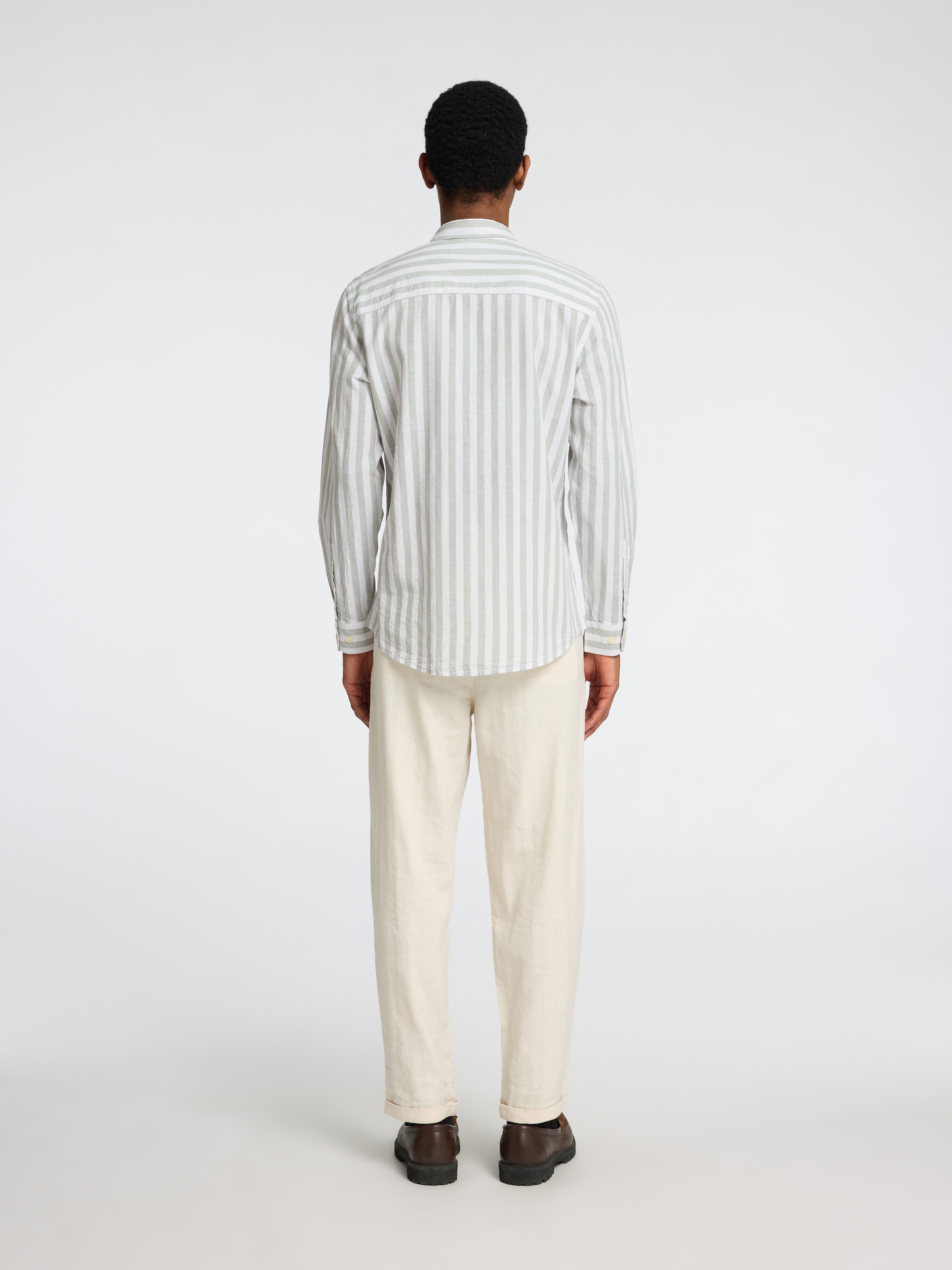 SELECTED HOMME Leinenhemd »NEW-LINEN SHIRT«, unifarben