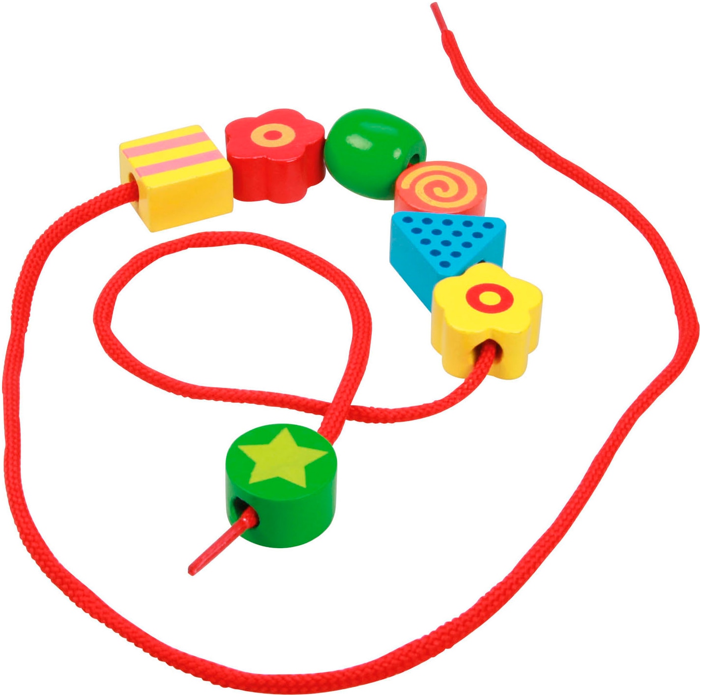 Lena® Kreativset »Super Beads Holzfädelperlen«, FSC® - schützt Wald - weltweit
