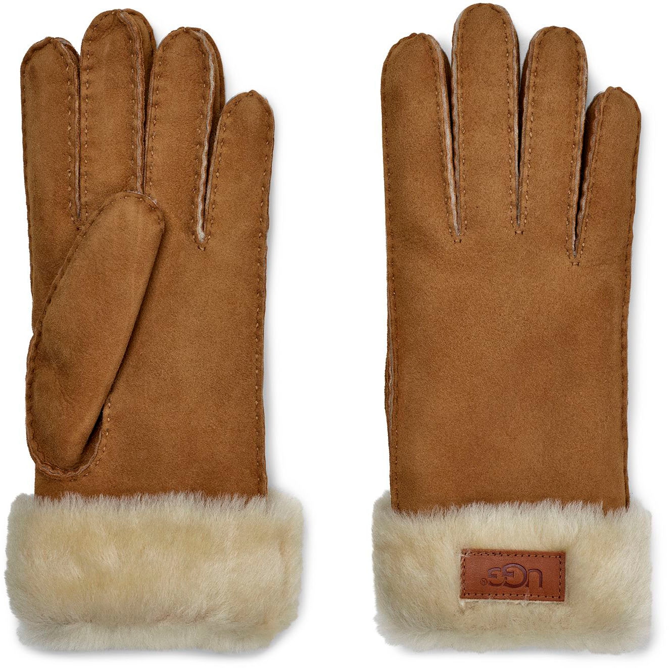 UGG Lederhandschuhe »W TURN CUFF GLOVE«