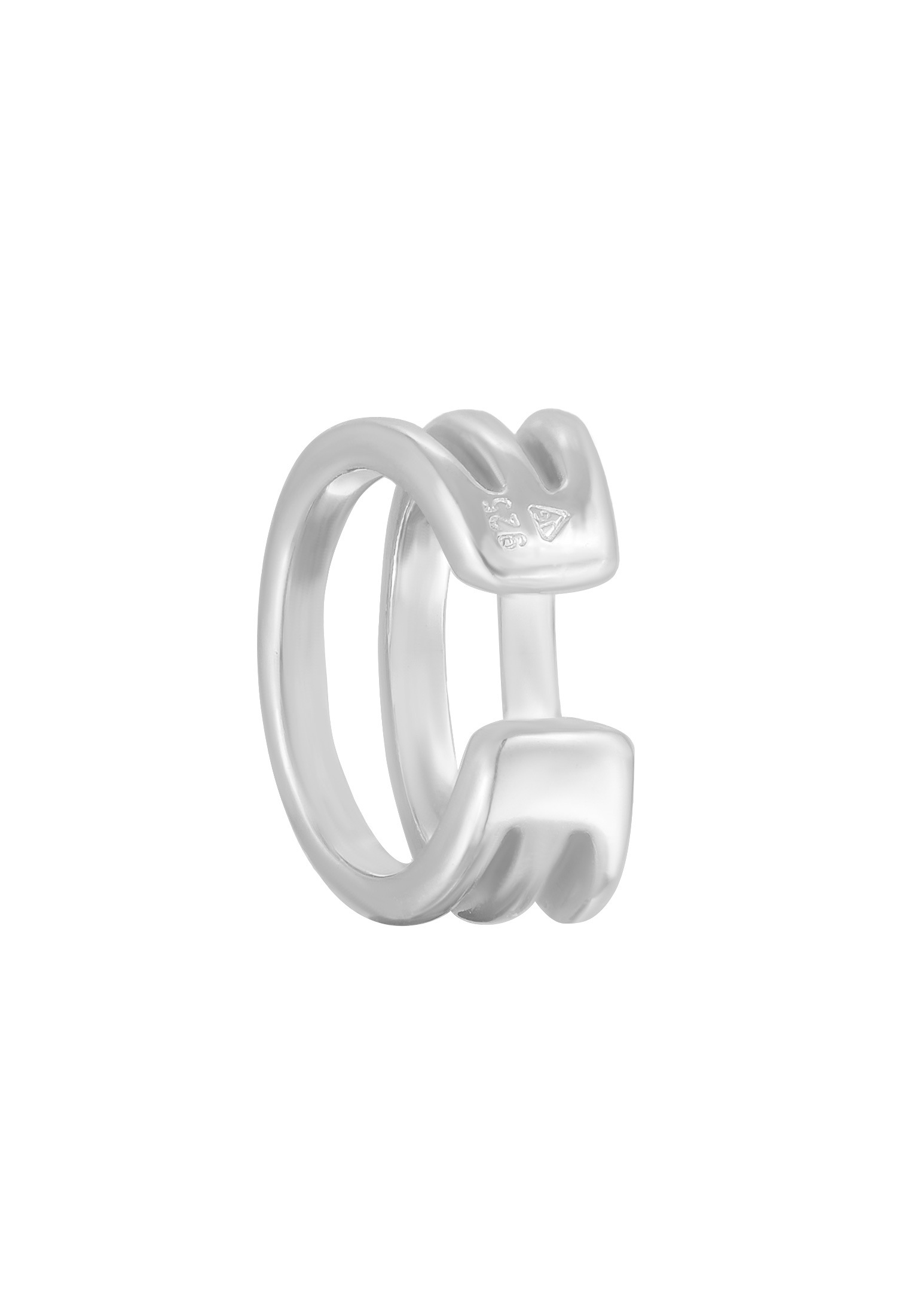 Elli Ohrklemme »Ohrringe Earcuff Single Modern Basis 925 Silber«