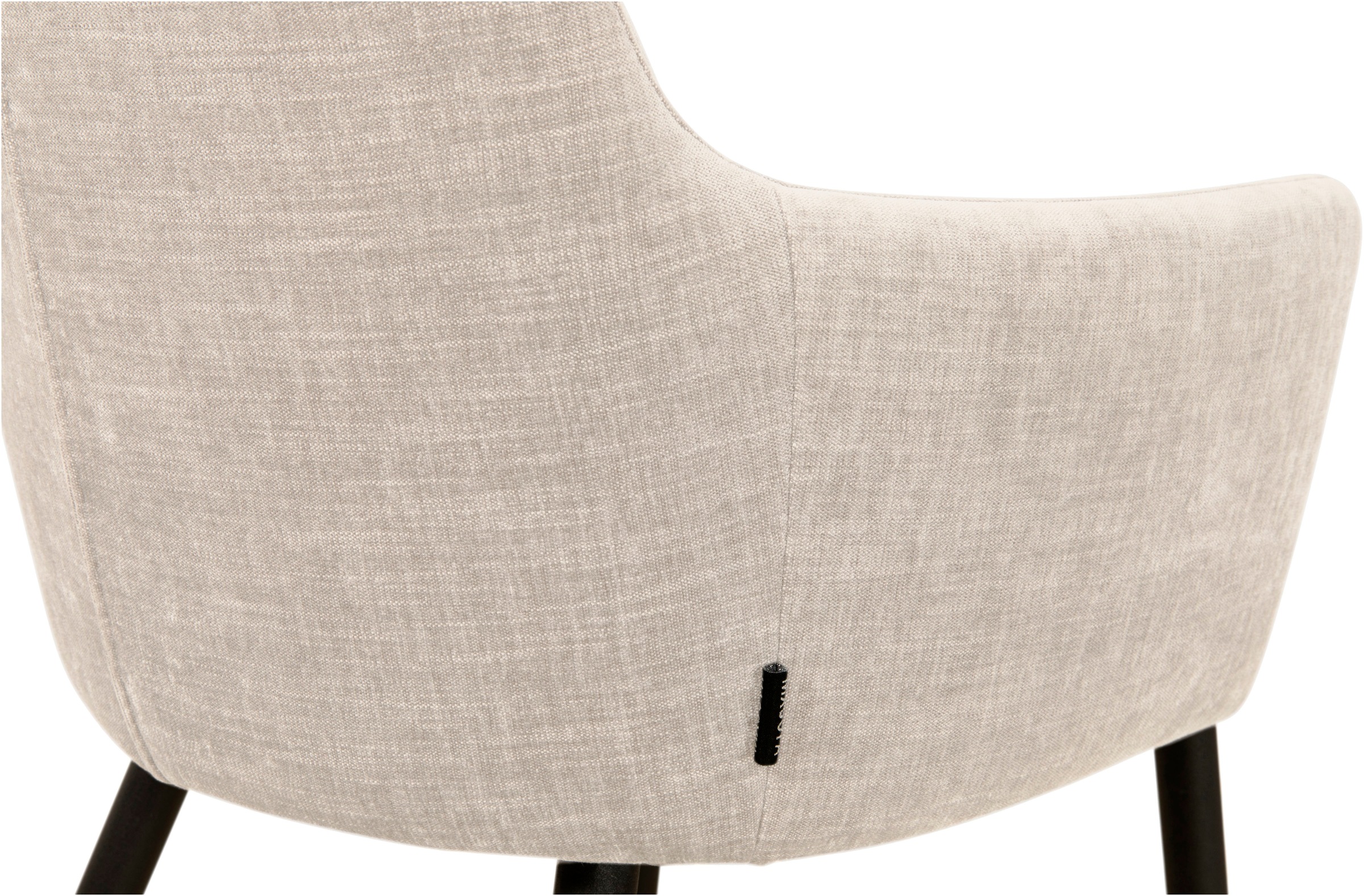 OMG Design Armlehnstuhl »Donna«, (Set), 1 St., Stoff, Schalenstuhl, bequem gepolstert, Esszimmerstuhl