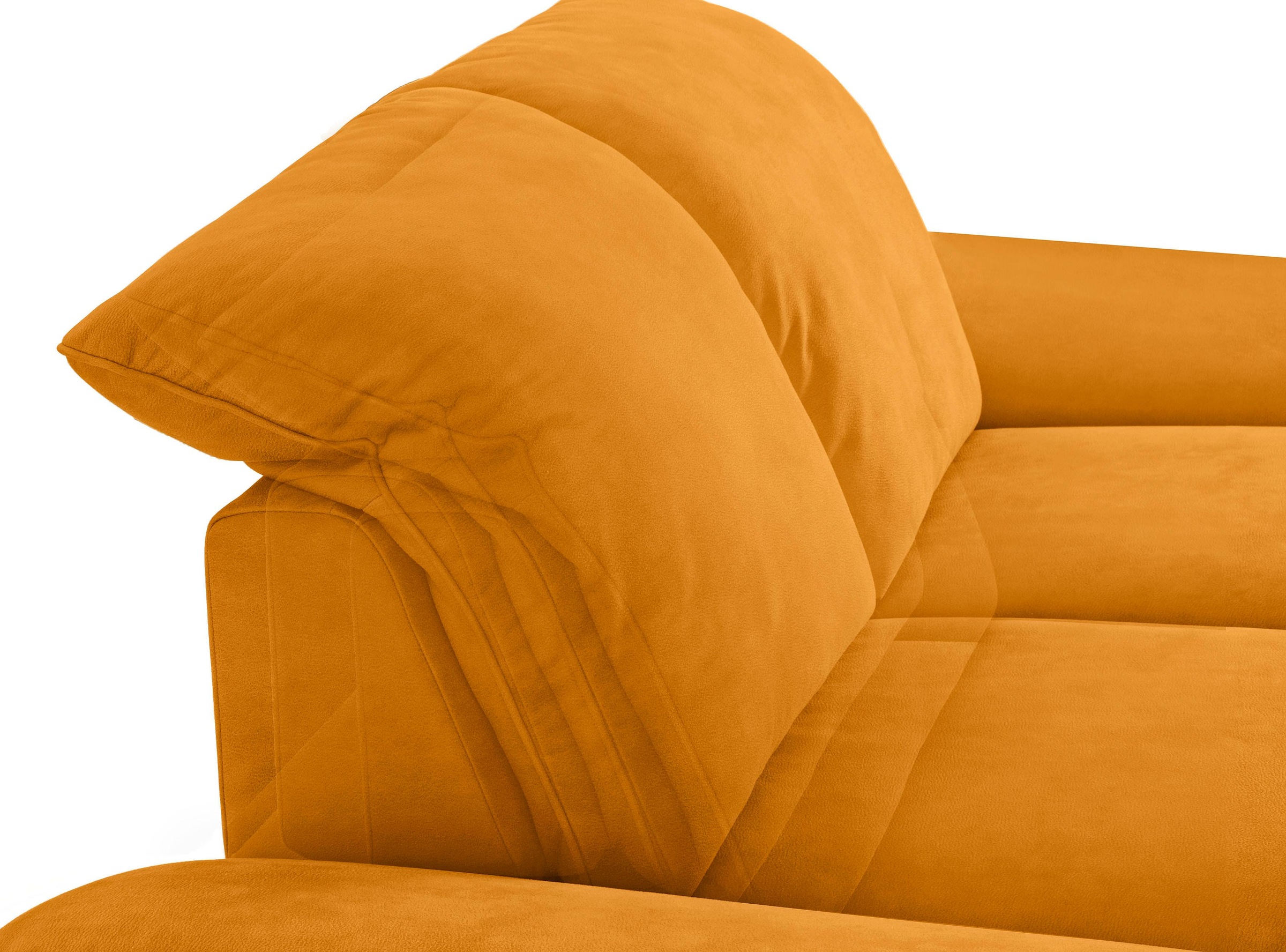 W.SCHILLIG 2-Sitzer »enjoy&MORE«, mit Sitztiefenverstellung, Füße Chrom glänzend, Breite 202 cm