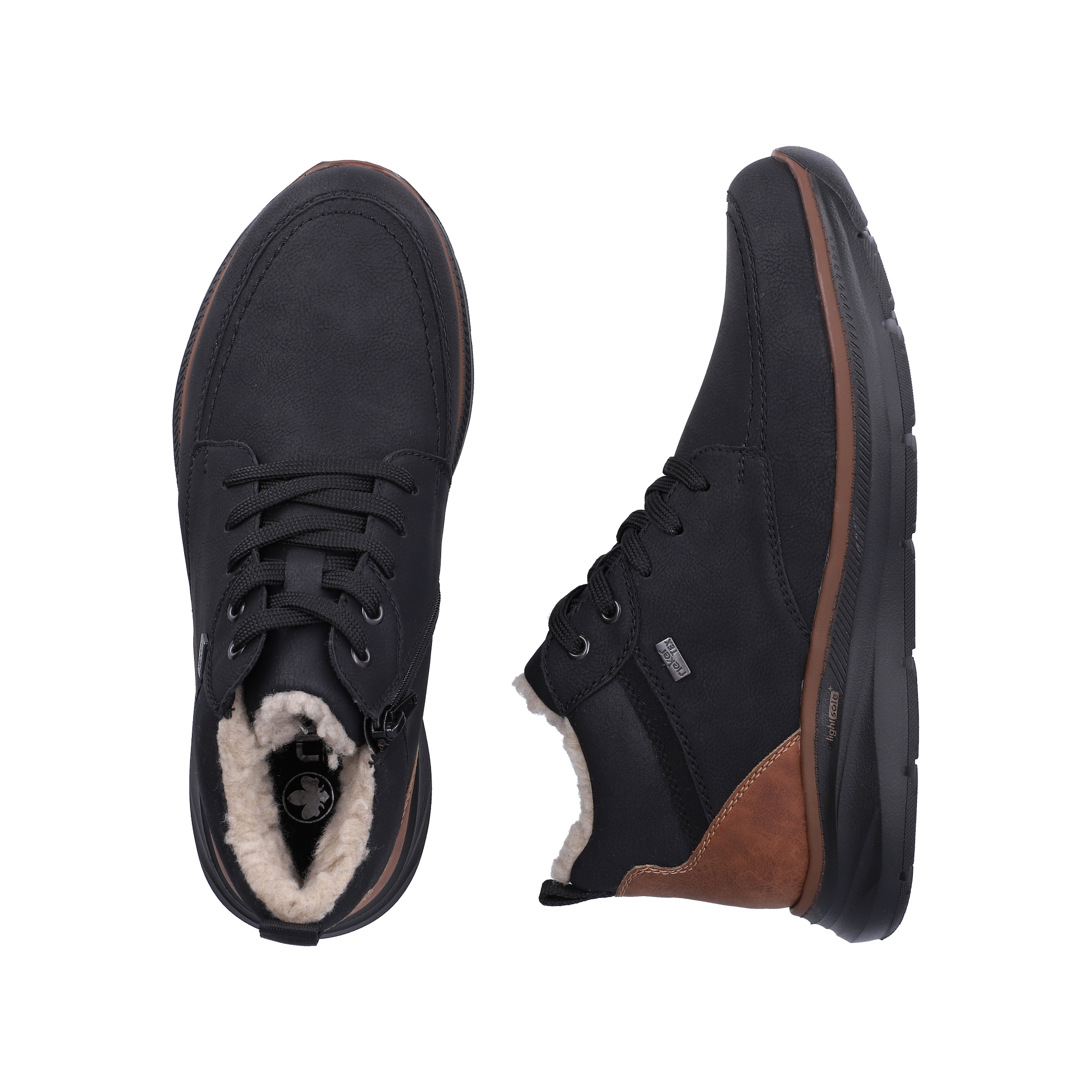 Rieker Winterboots  Schnürboots, High Top Sneaker mit wasserabweisender riekerTEX-Membran