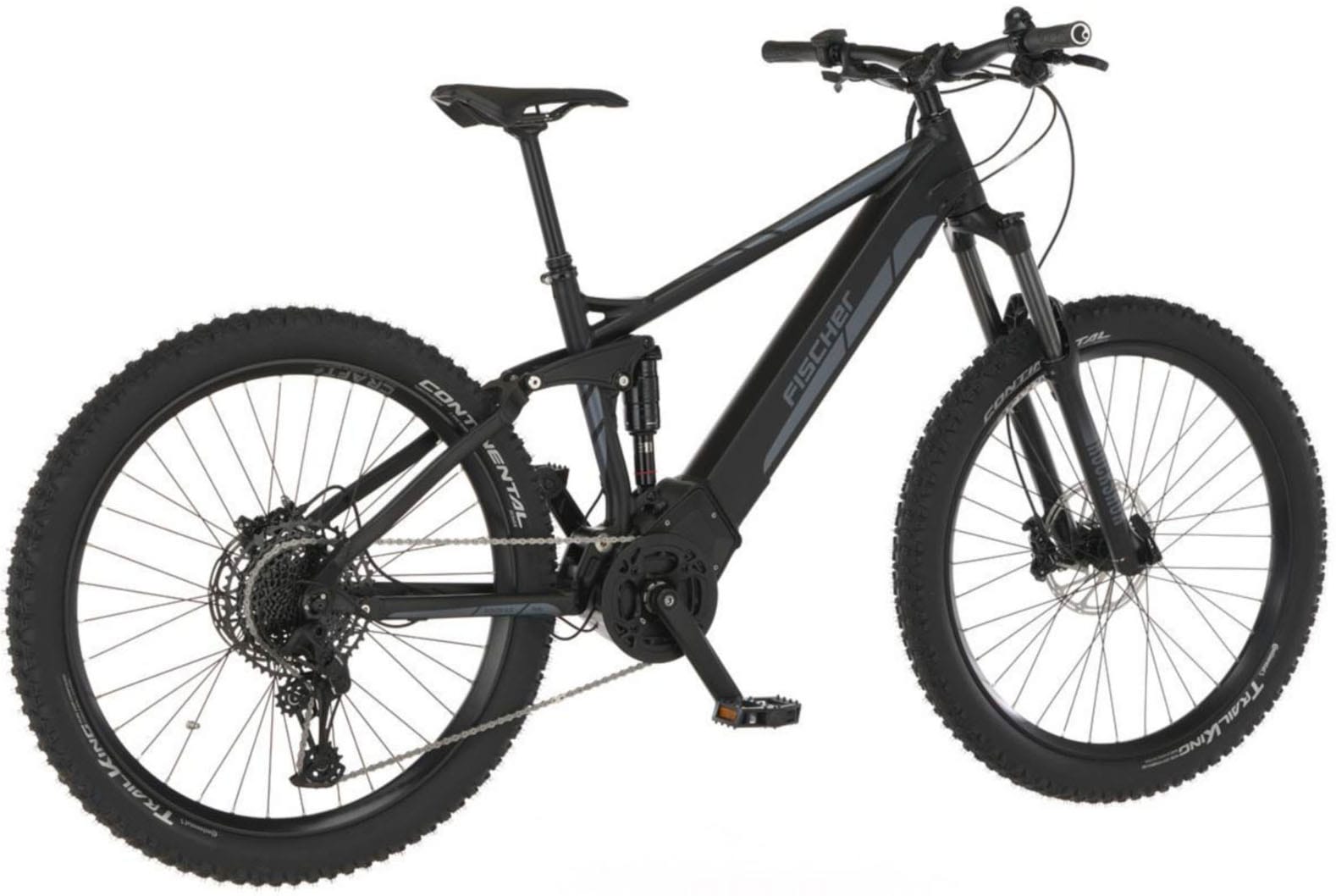 FISCHER Fahrrad E-Bike »MONTIS 6.0i Fully 504 44«, 12 Gang, SRAM, SX 11-50 Kettenschaltung, Pedelec