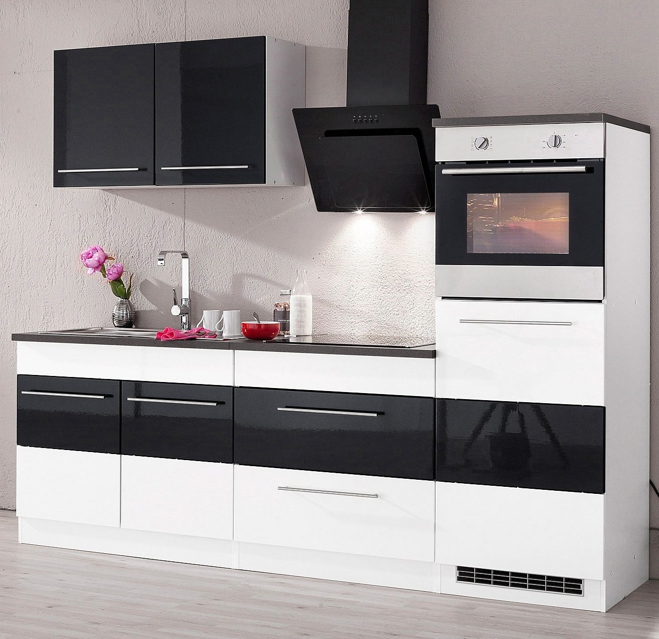 KOCHSTATION Spülenschrank »KS-Trient«, 100 cm breit, inkl. Einbauspüle