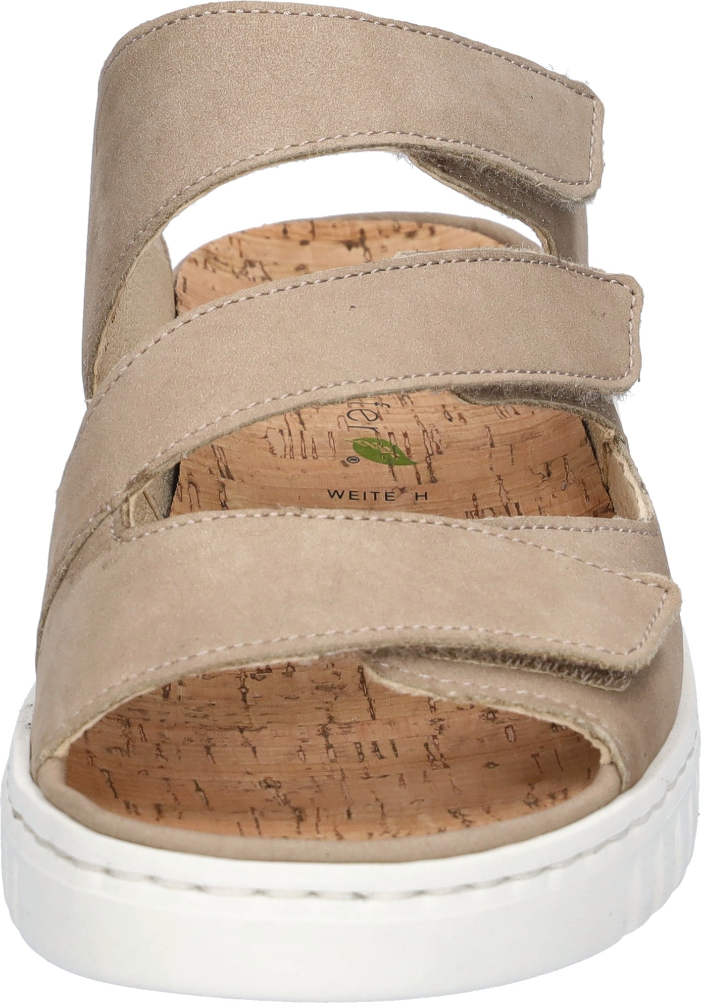Waldläufer Pantolette »H-WILLOW«  Sommerschuh, Hausschuh, Keilabsatz, mit Korkfußbett, H-Weite