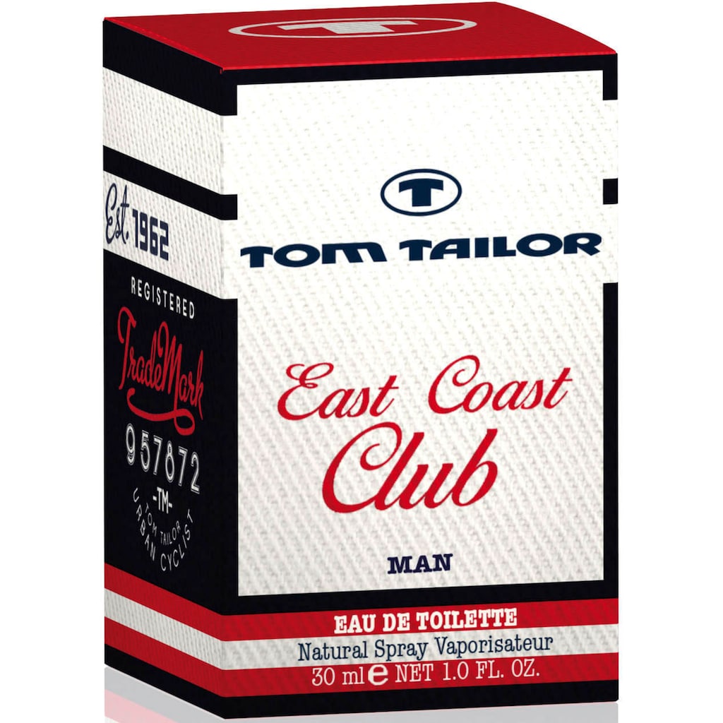 TOM TAILOR Eau de Toilette »East Coast Club Man«