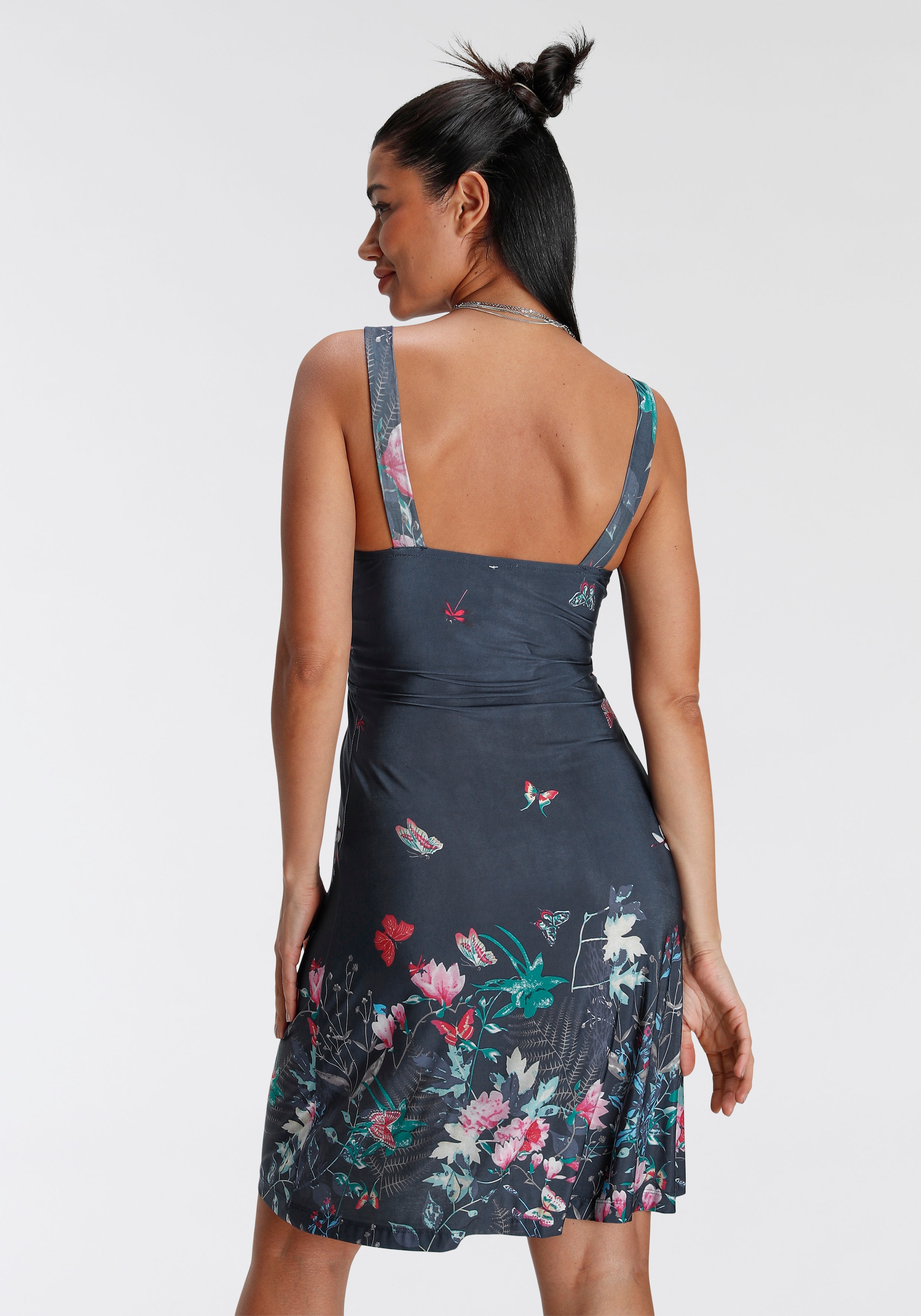 Melrose Jerseykleid, mit tiefem V-Ausschnitt Online Shop im OTTO