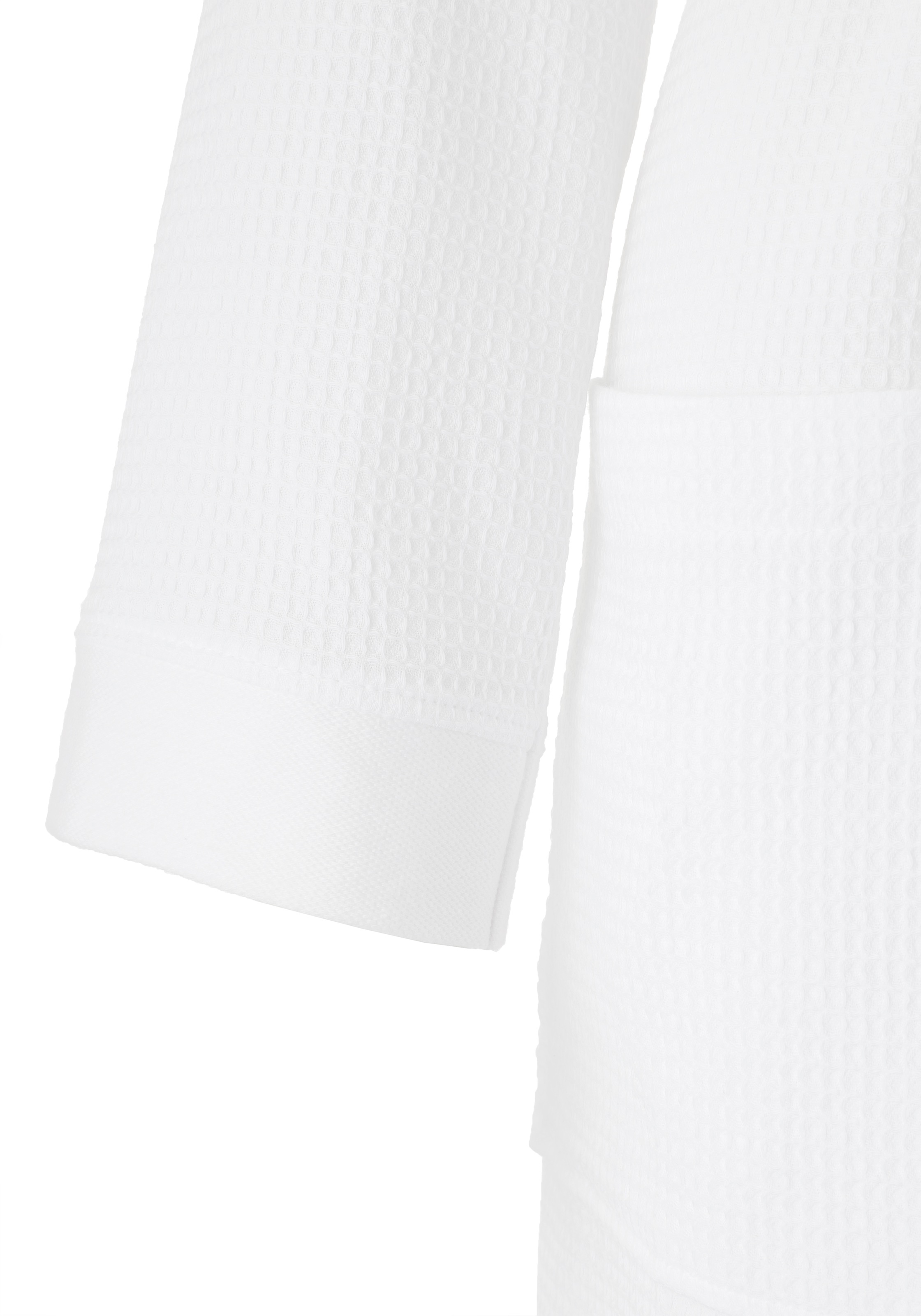 OTTO home Unisex-Bademantel »Vanessa, ideal für Sauna & Spa, Hotelbademantel, Morgenmantel« 1 Stk. Taschen, Damen & Herren, Waffelpiqué, sehr leichte Qualität, S-3XL