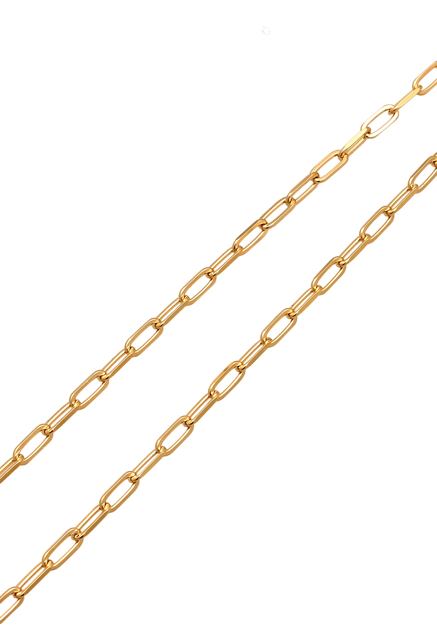 Elli Y-Kette »Halskette Y-Kette Synthetische Perle Weiß 925 Sterling Silber vergoldet«