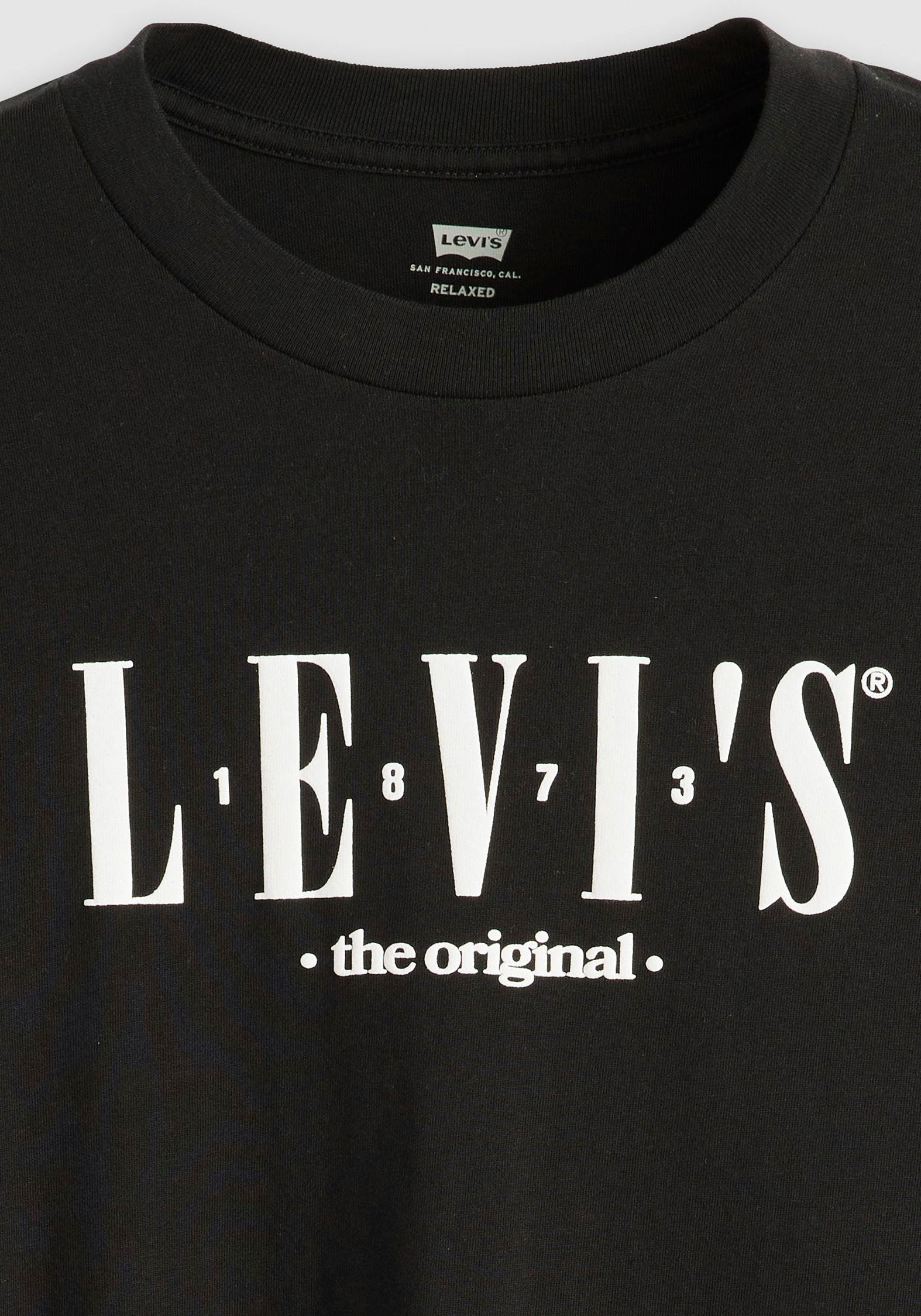 Levi's® Langarmshirt, mit Logoschriftzug