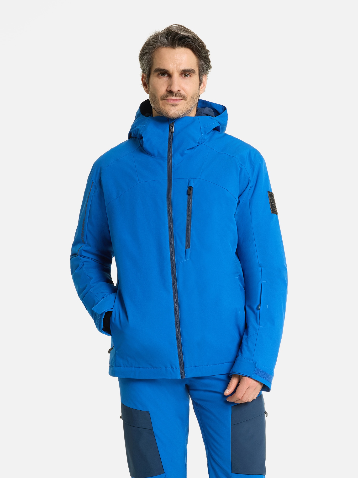 Ziener Skijacke »TAPTI-Z AQUASHIELD® HERREN« wasserdicht, winddicht, atmungsaktiv, elastisch, Kapuze