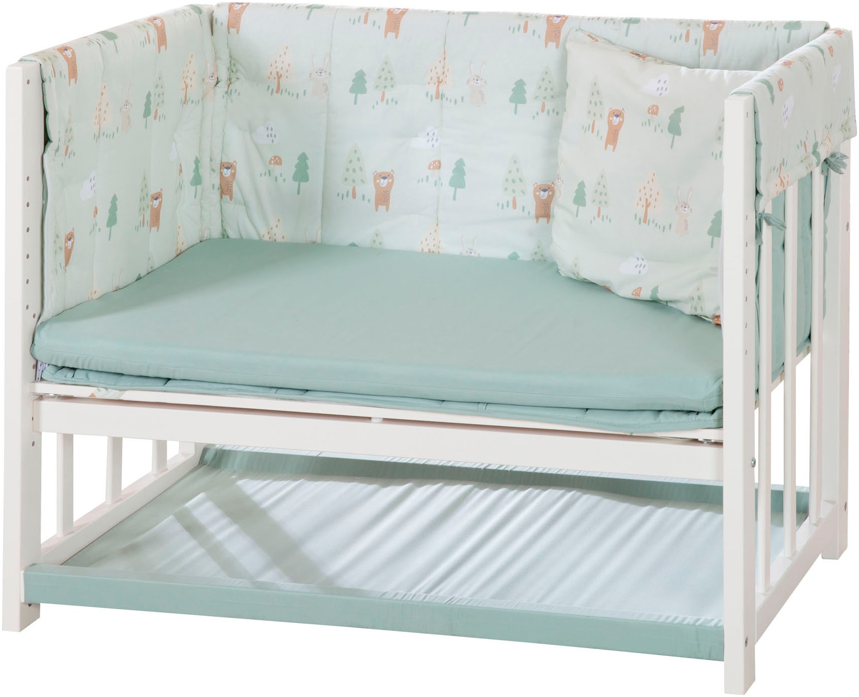 roba® Stubenbett »4in1, Woodland Buddies«