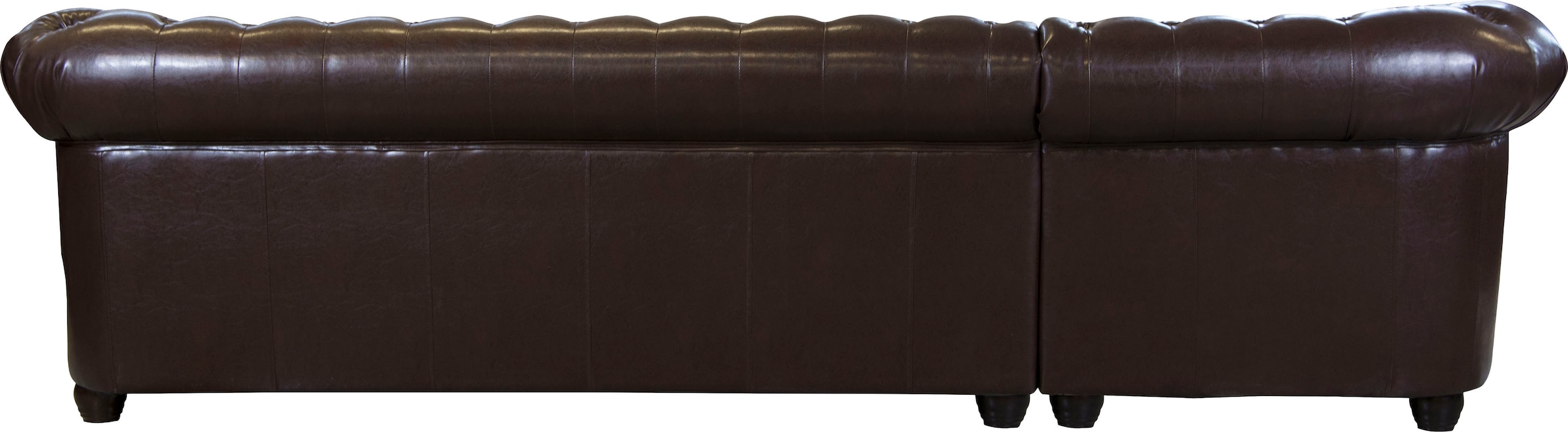 Home affaire Chesterfield-Sofa »Rysum L-Form« Chesterfield-Optik , langer Schenkel links oder rechts