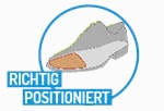 Fußgut Spreizfußpolster »Spreizfuß-Halbsohle mit Stützpelotte«, (2 tlg.), entlastet den Vorfuß, passt in fast alle Schuhe, entlastet Ballen