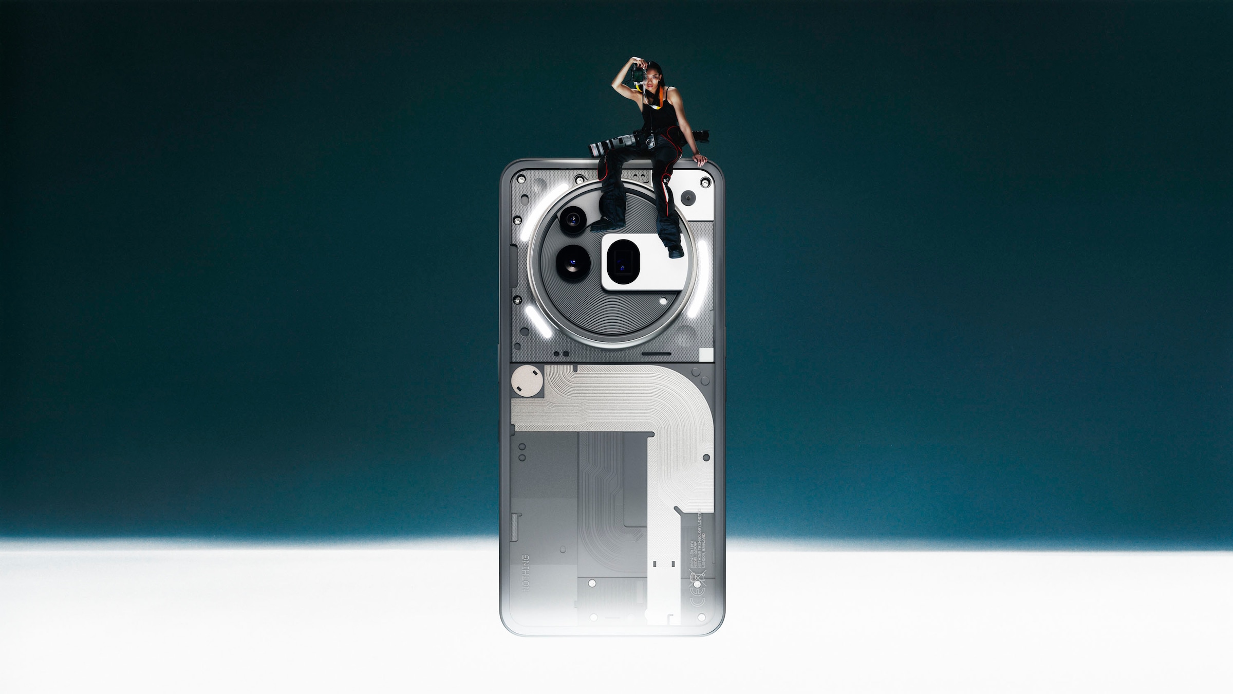 NOTHING Smartphone »PHONE (3a) Pro 256GB«, Grau
