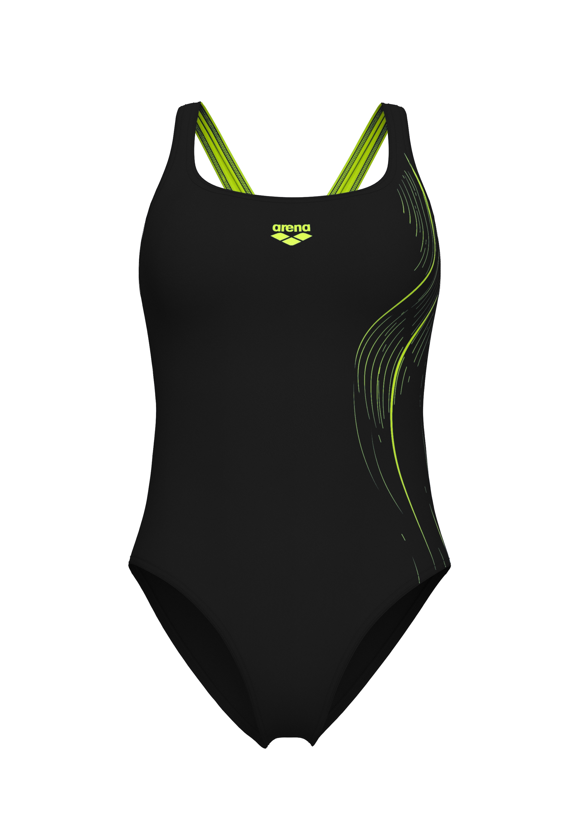 Arena Badeanzug »arena Feel Damen Scratch Control Pro Back Bustier Badeanzug«