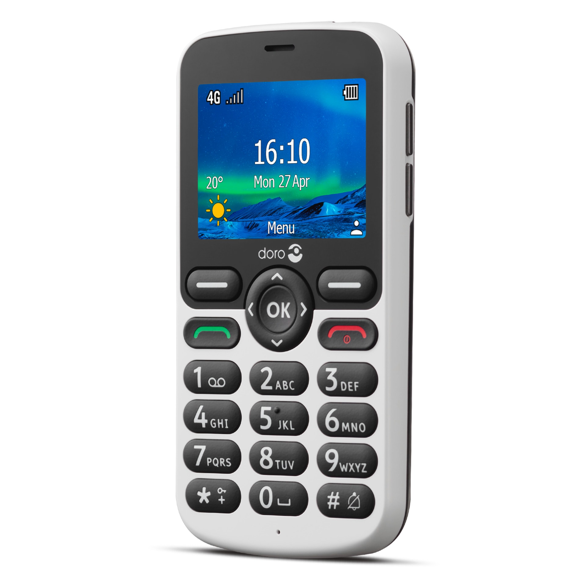 Doro Handy »5860«, Schwarz/Weiß