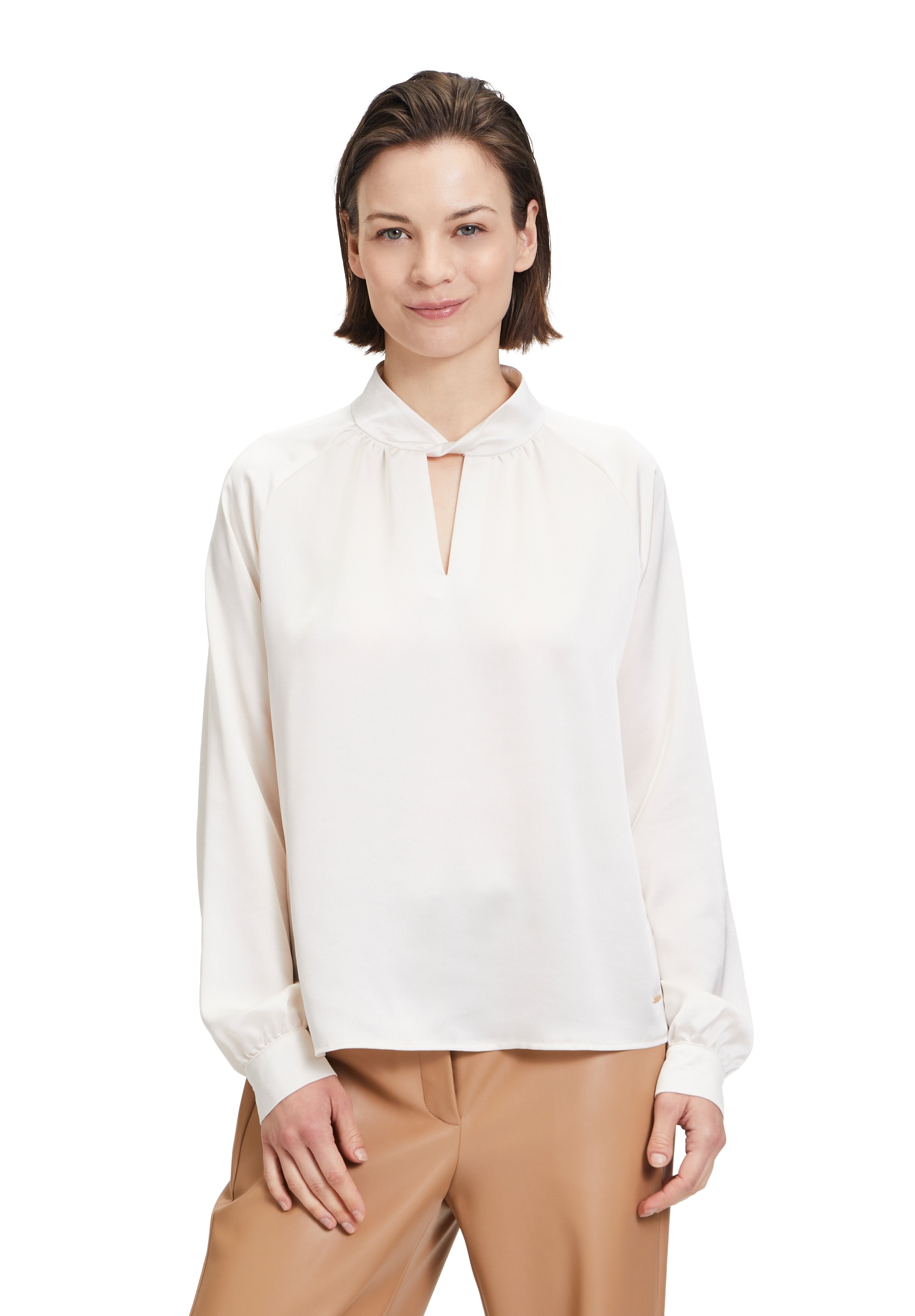 Betty&Co Schlupfbluse »Schlupfbluse mit Stehkragen«