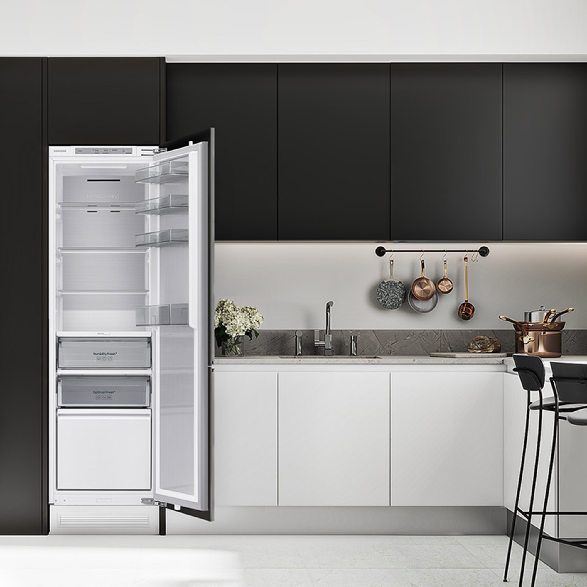 Samsung Einbaukühlschrank »BRD27610EWW«