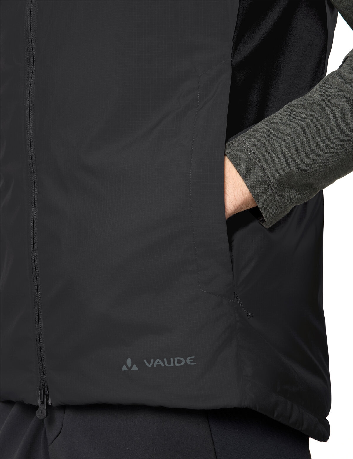 VAUDE Funktionsweste »MEN'S MOAB INSULATION LIGHT VEST« wasserabweisend, windabweisend, mit Reißverschlusstaschen
