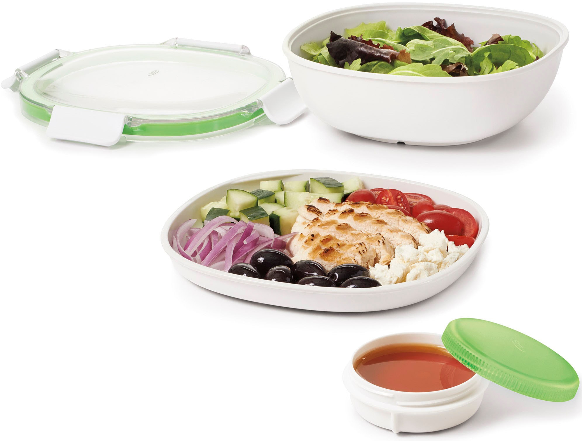 OXO Good Grips Salatbox, (1 tlg.), To-Go