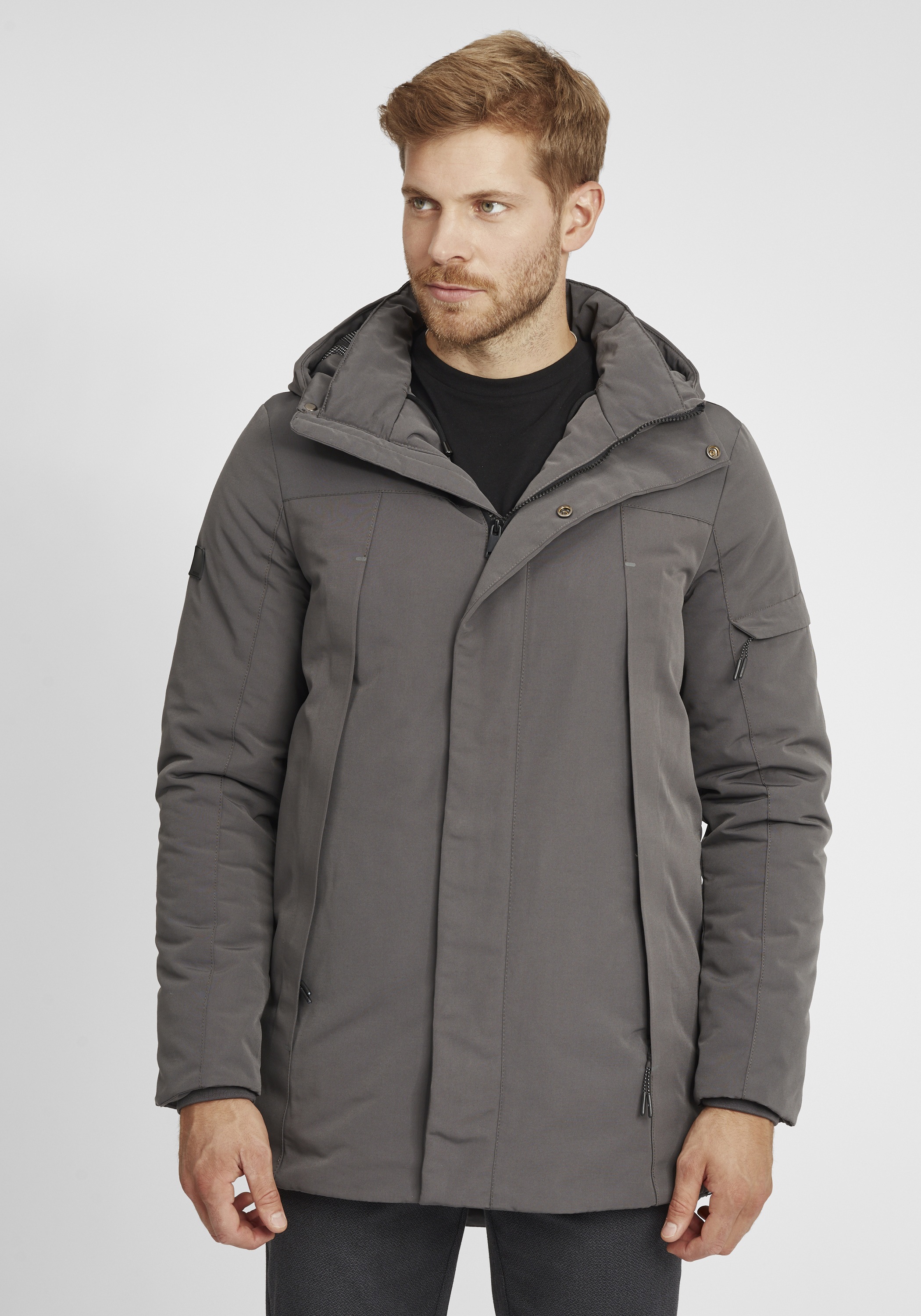 Indicode Langmantel »Parka IDRader«