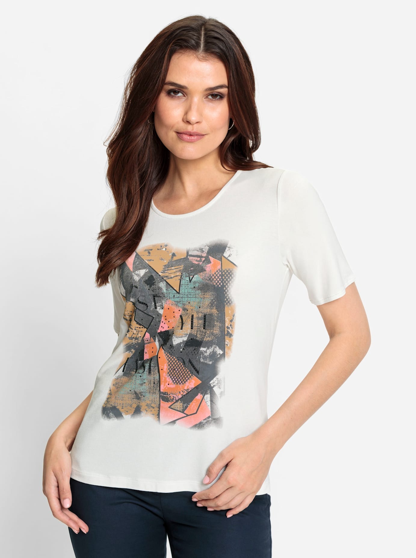 Inspirationen Print-Shirt »Shirt«, (1 tlg.)
