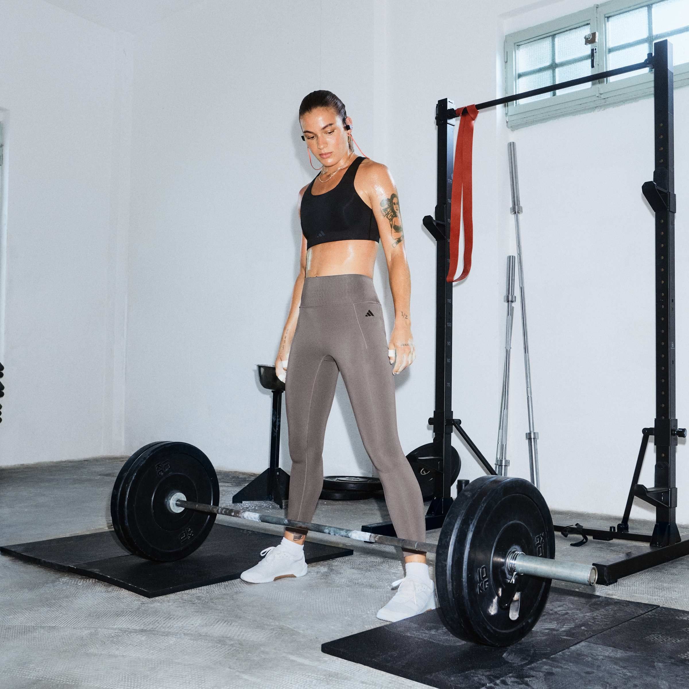 adidas Performance Trainingstights »OPTIME WORKOUT FULL LENGTH LEGGINGS«