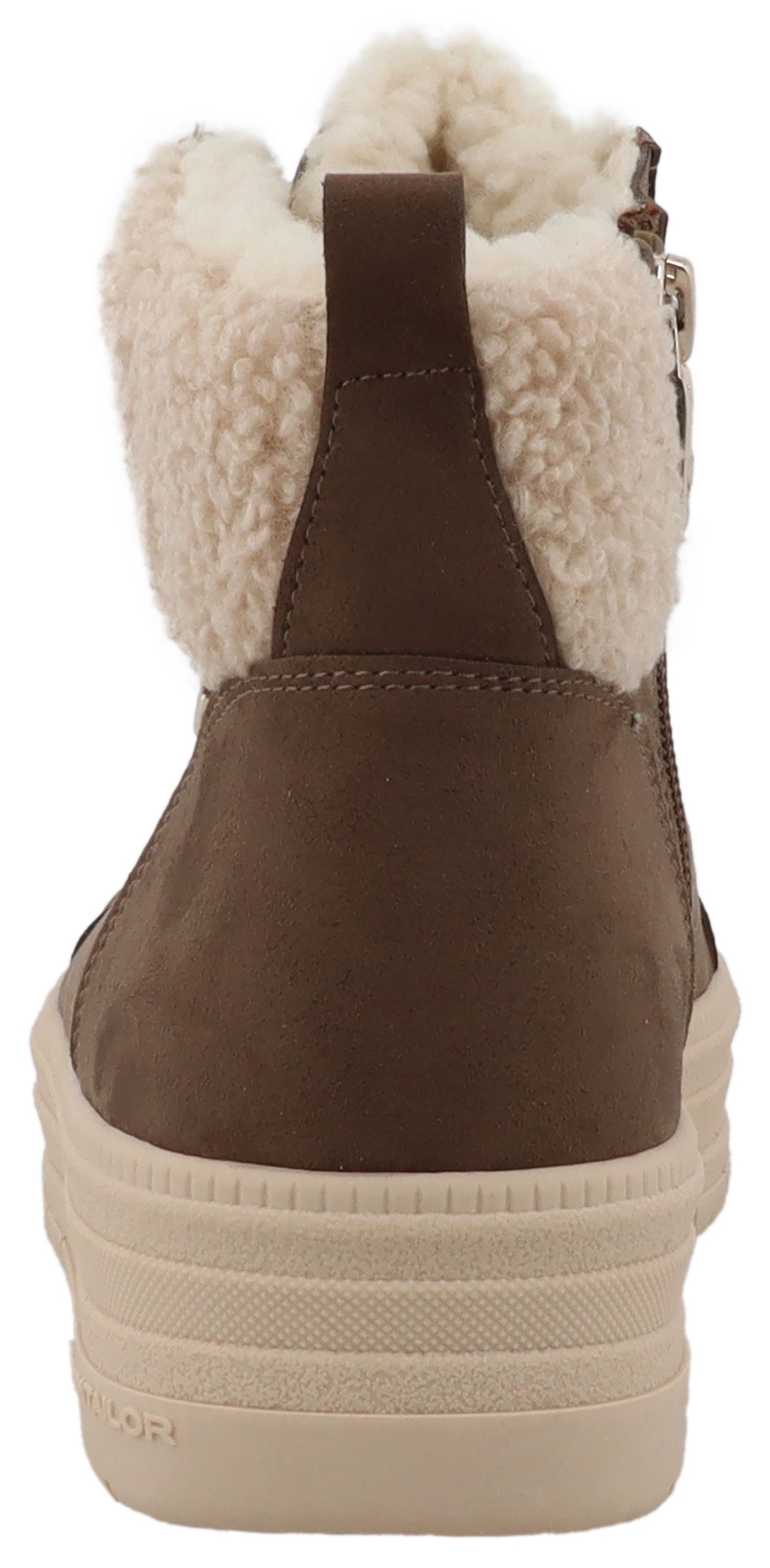 TOM TAILOR Winterboots  High Top Sneaker, Schnürboots mit Warmfutter