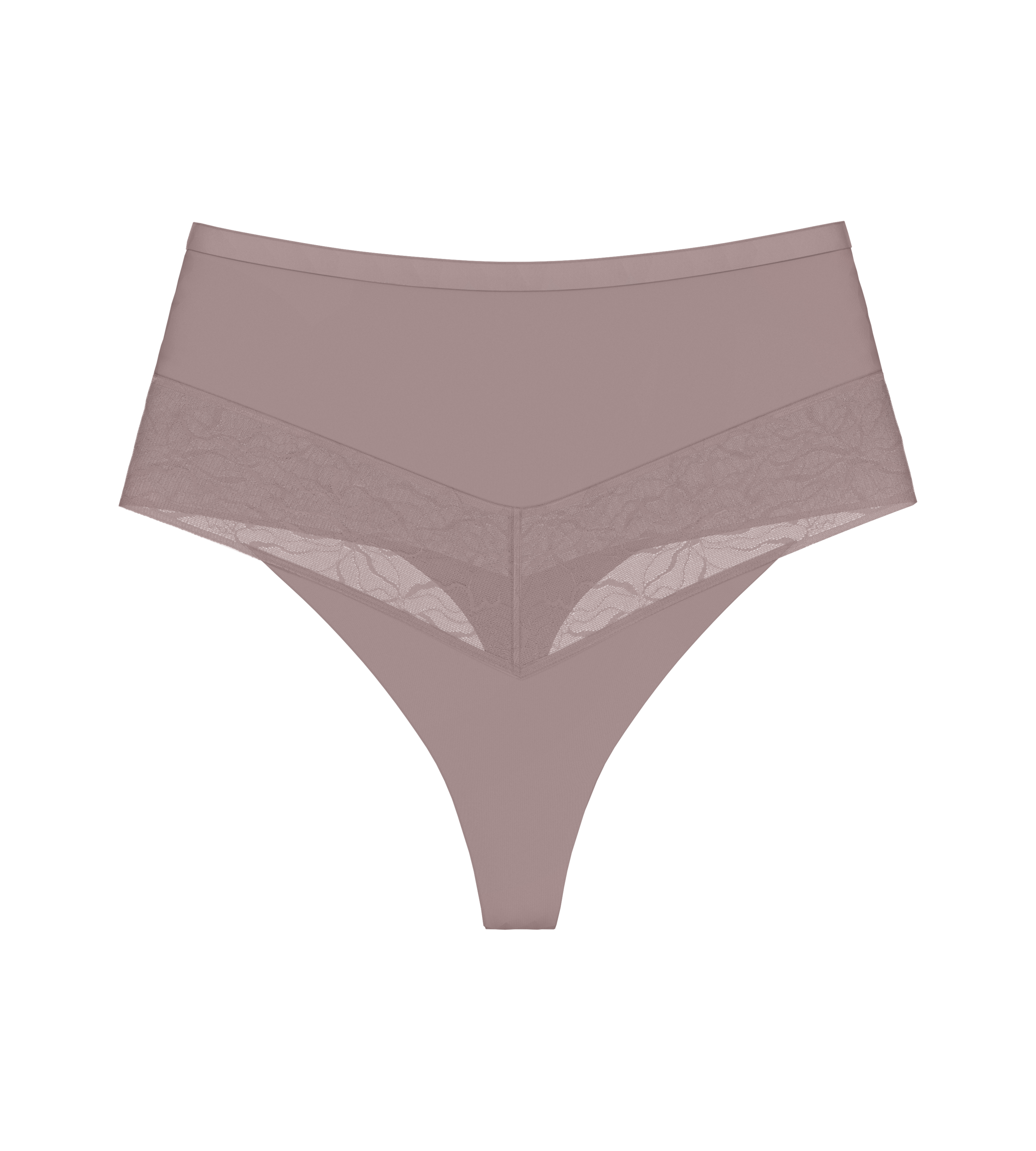 Triumph Slip »Comfort Contour Highwaist String« flache formende Spitze