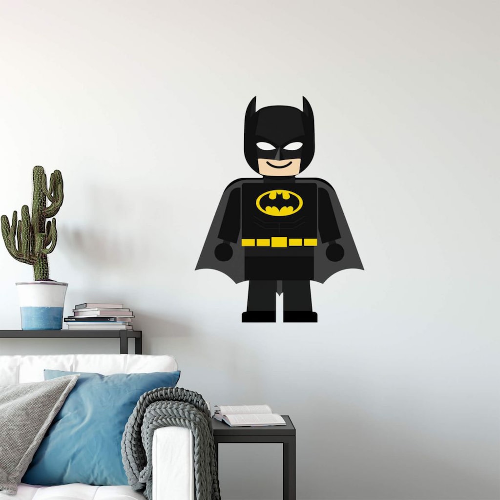 Wall-Art Wandtattoo »Spielfigur Super Hero Batman«, (1 St.), selbstklebend, entfernbar