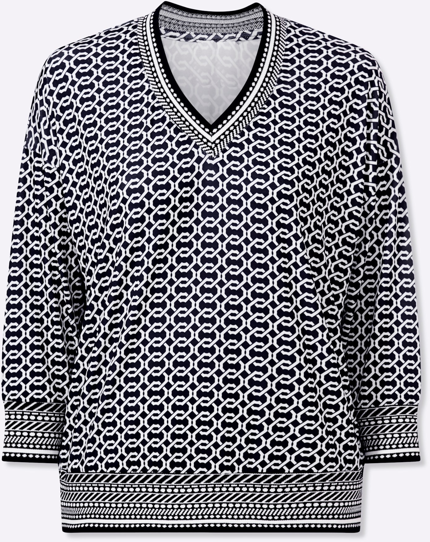 heine 3/4-Arm-Shirt »Druck-Shirt« 1 tlg.