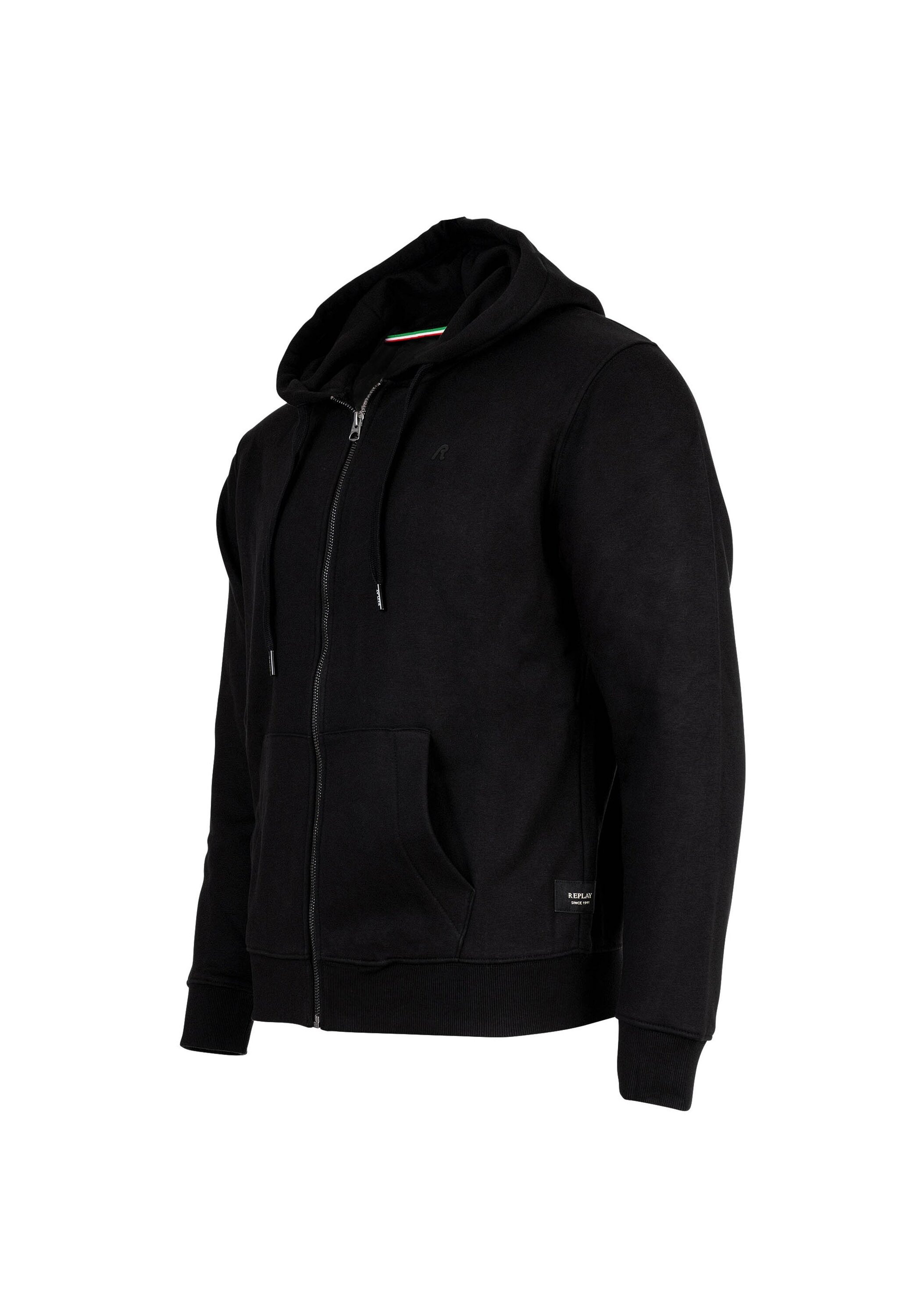 Replay Sweatshirt »Sweatjacke Sweatshirt, BRUSHED FLEECE«
