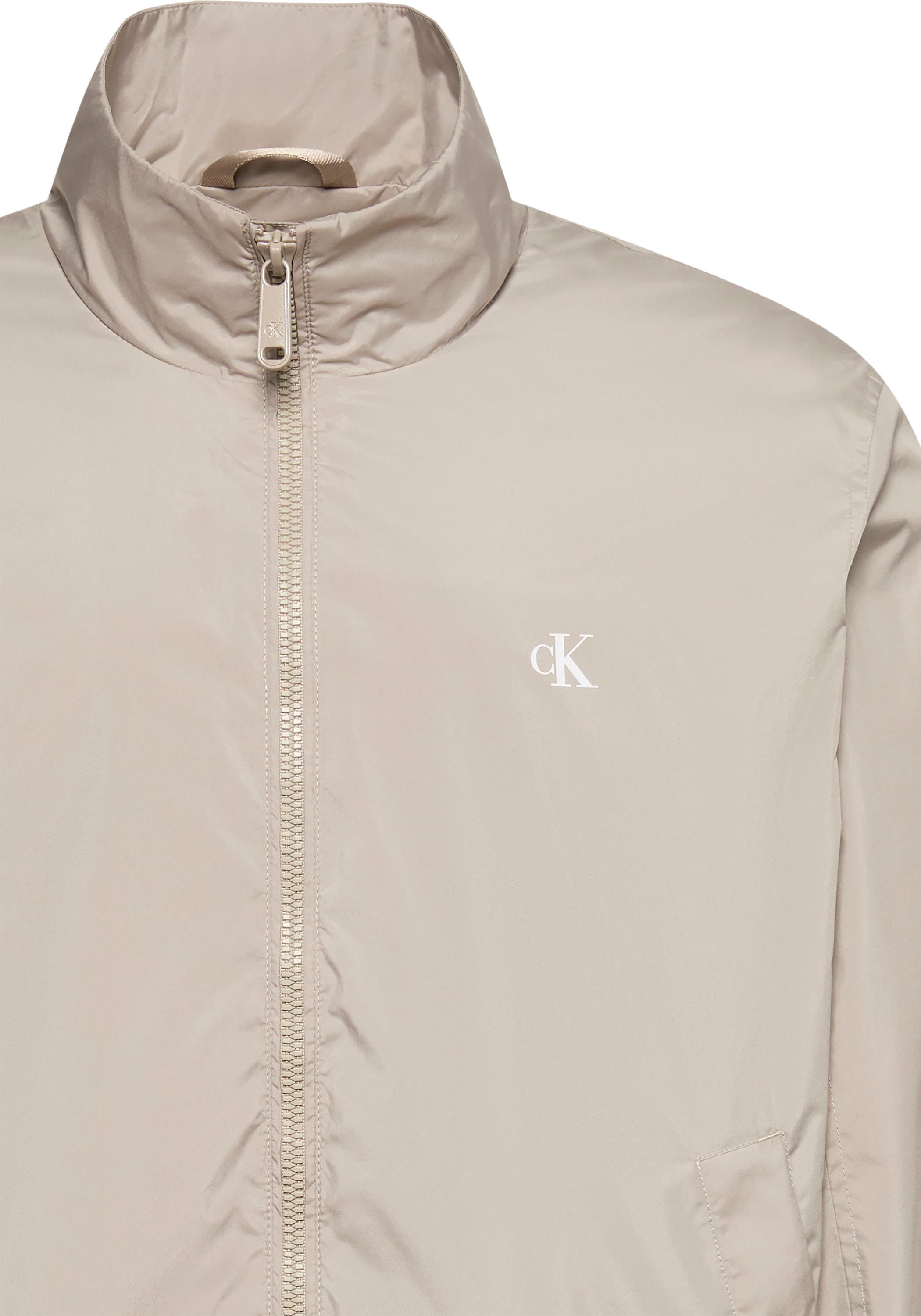 Calvin Klein Jeans Windbreaker »UNFILLED NYLON« ohne Kapuze Regular fit mit Stehkragen