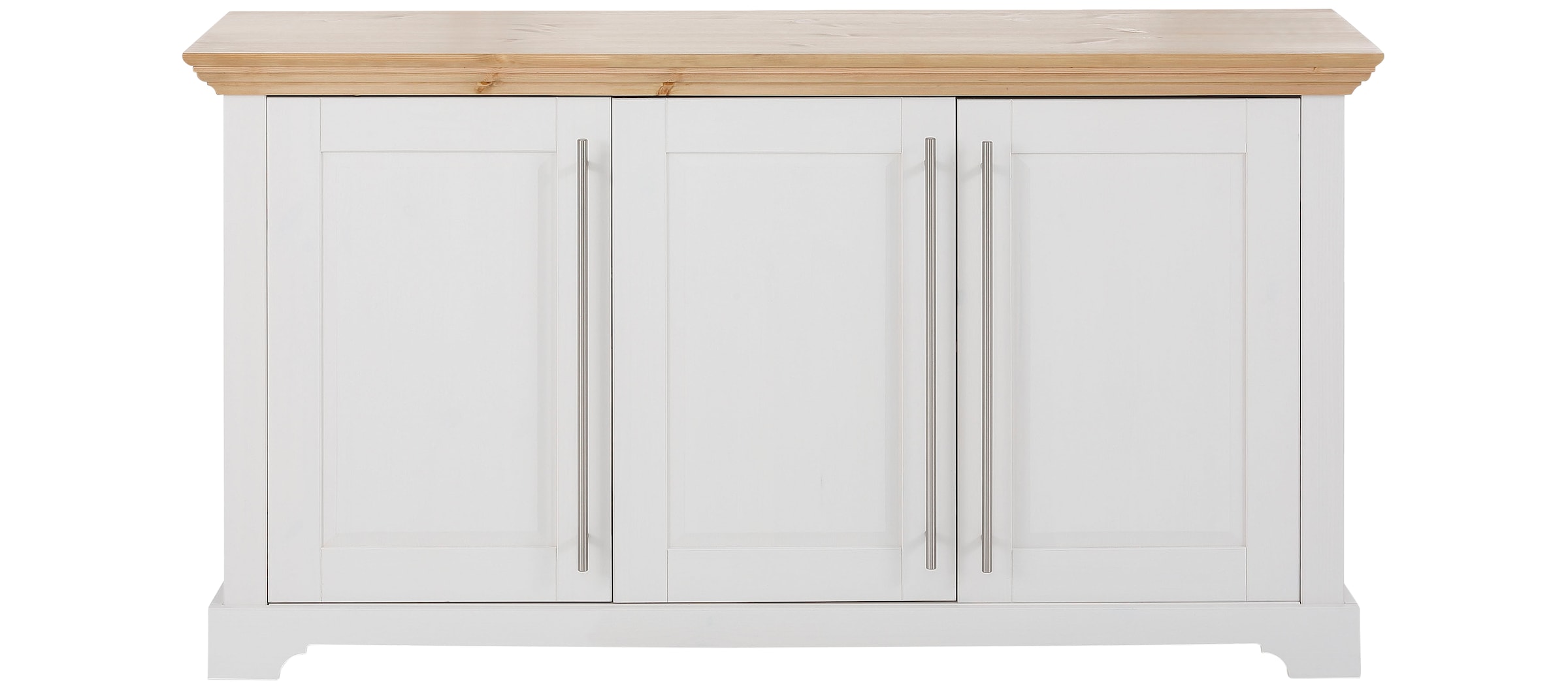 Home affaire Kommode »Meliss«, aus massiver Kiefer, FSC® zertifiziert, 3-türig, Breite 132 cm