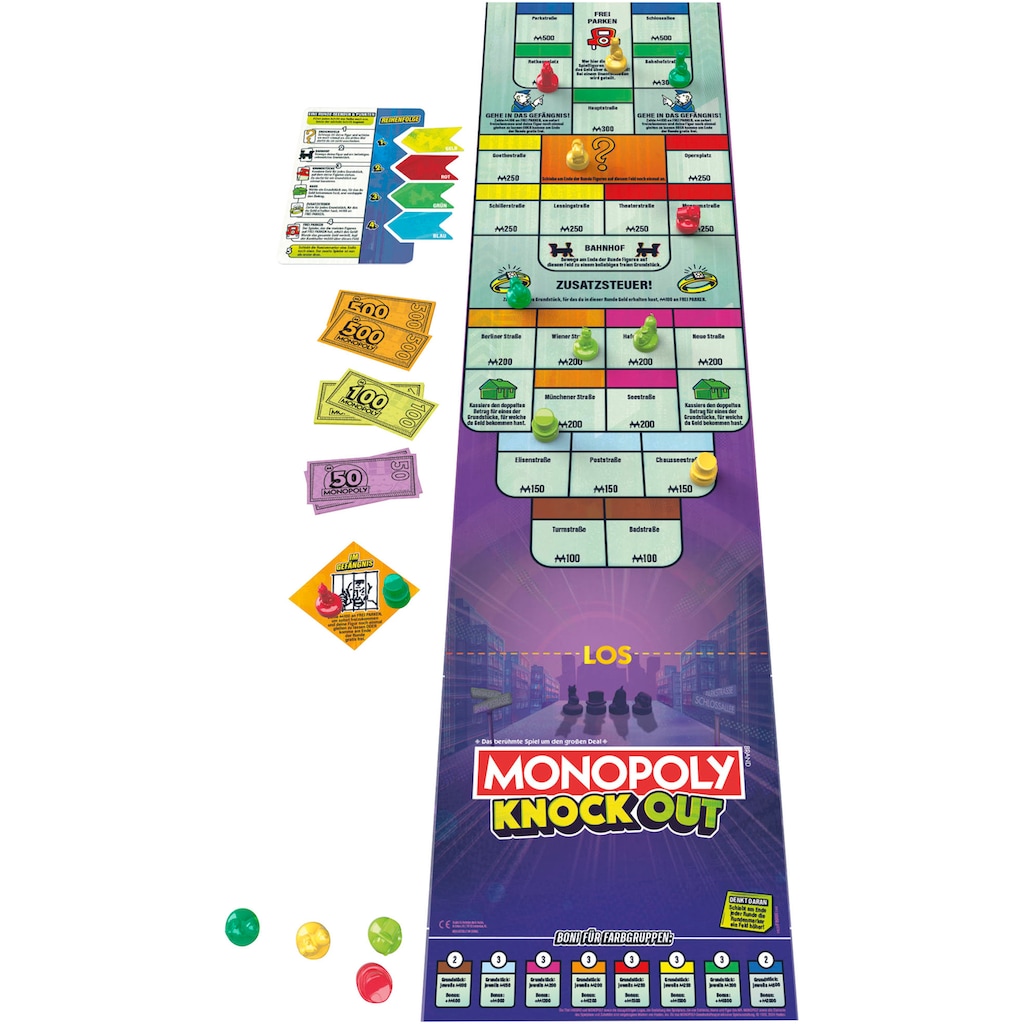 Hasbro Spiel »Hasbro Gaming, Monopoly, Knockout«