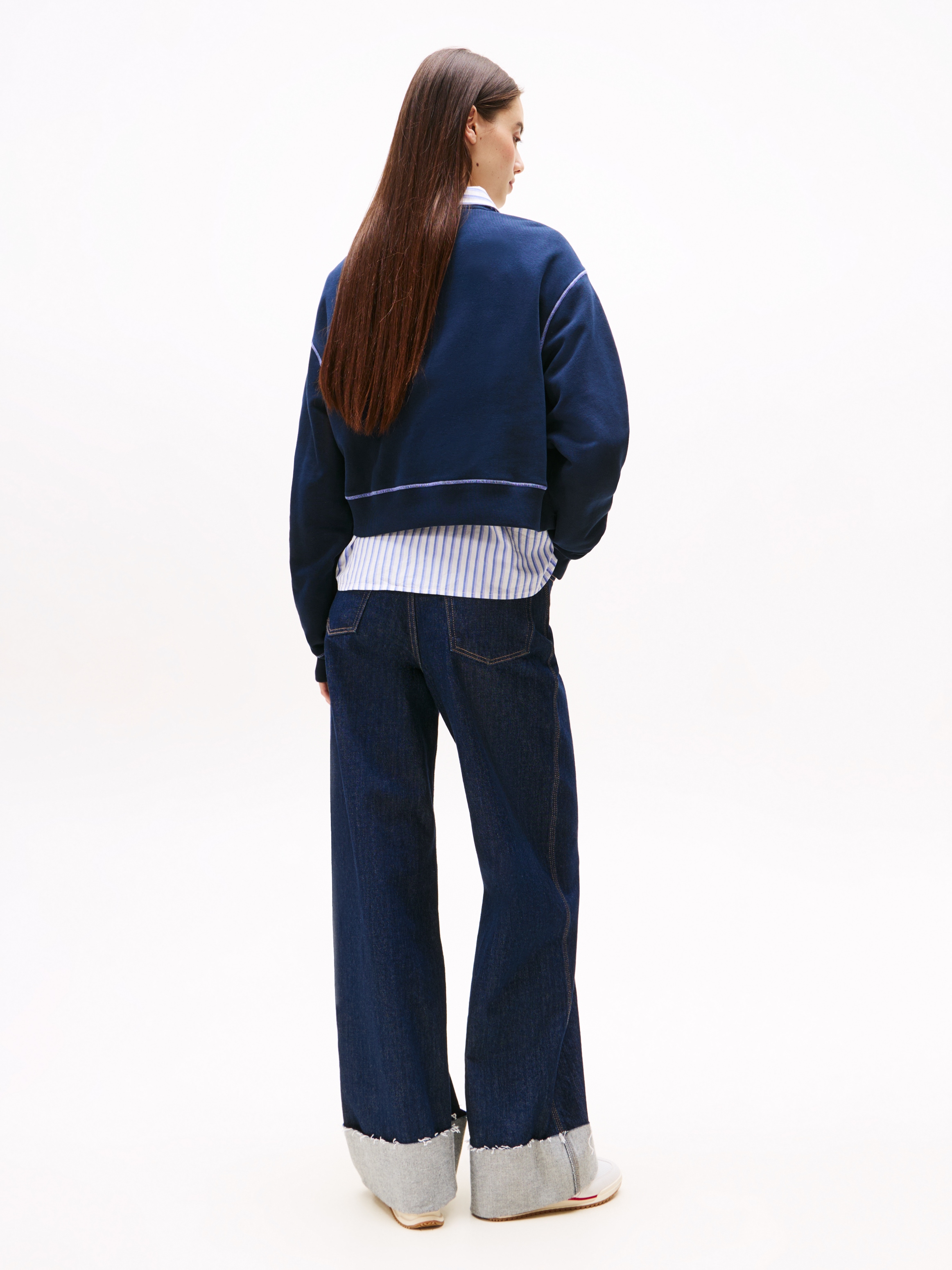 Tommy Jeans Sweatshirt »TJW RLX CRP STITCH LINEAR CREW«