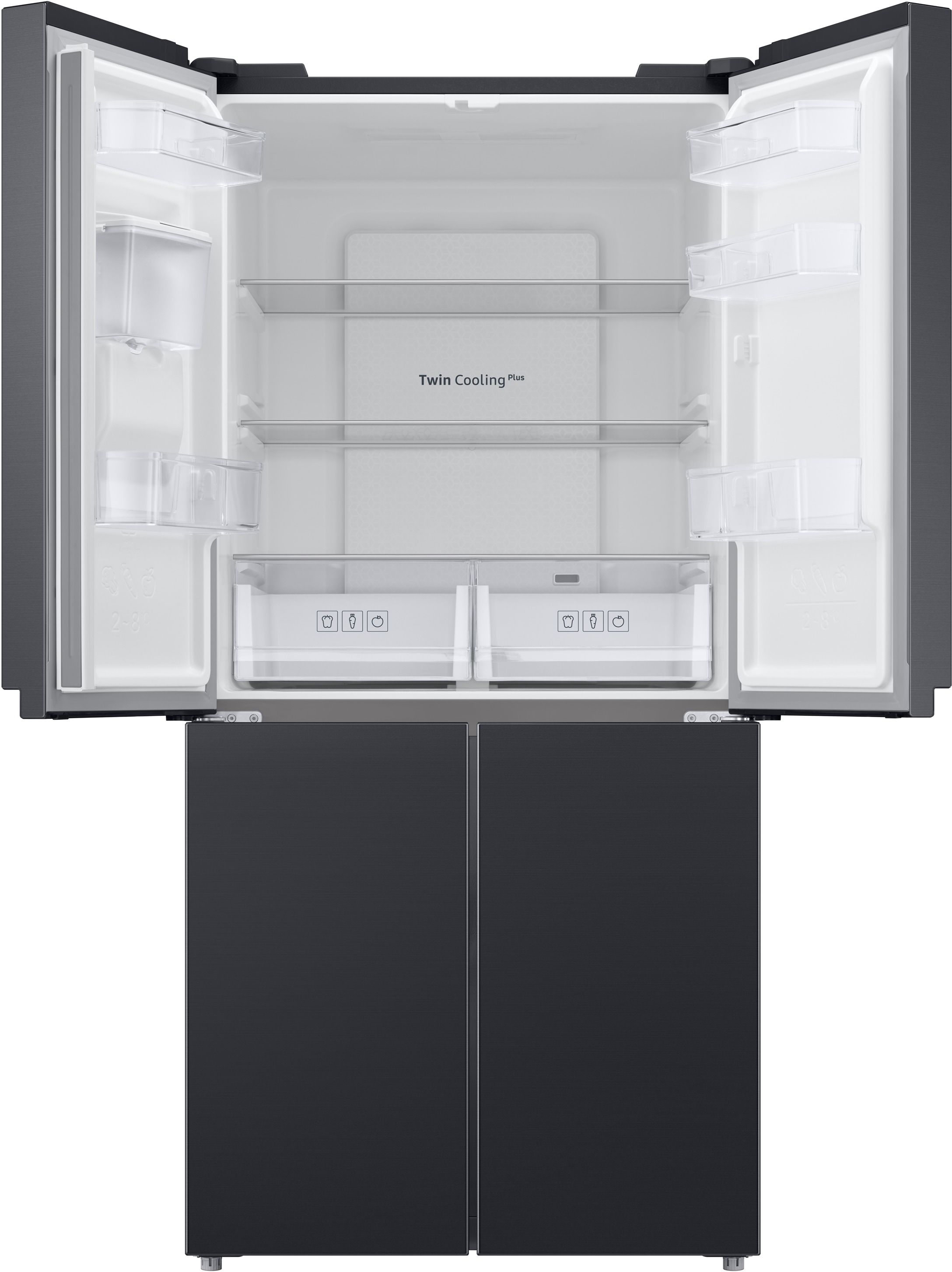 Samsung Side-by-Side »RF48A401EB4« 179,3 cm hoch 83,3 cm breit