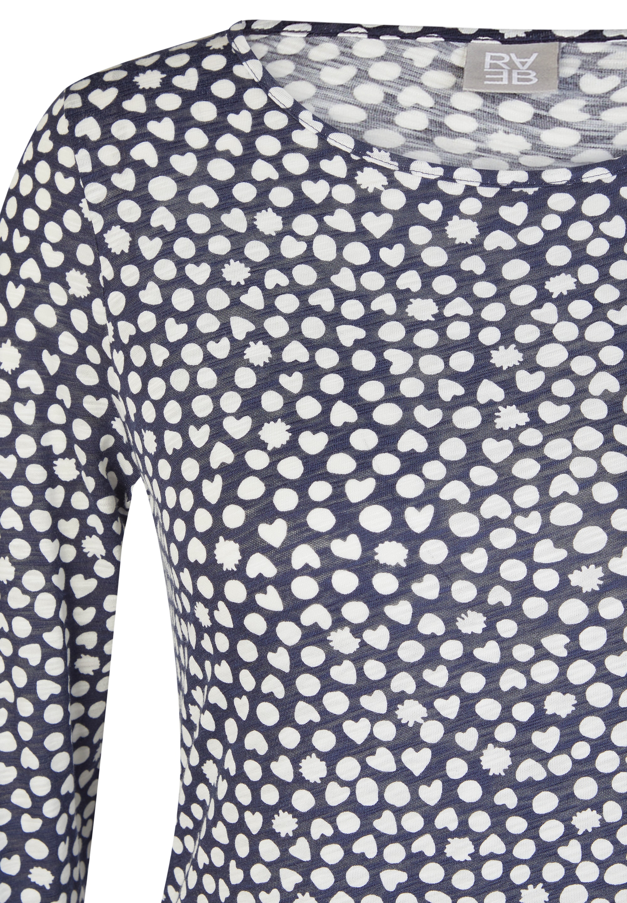 Rabe 3/4-Arm-Shirt mit All-Over Print