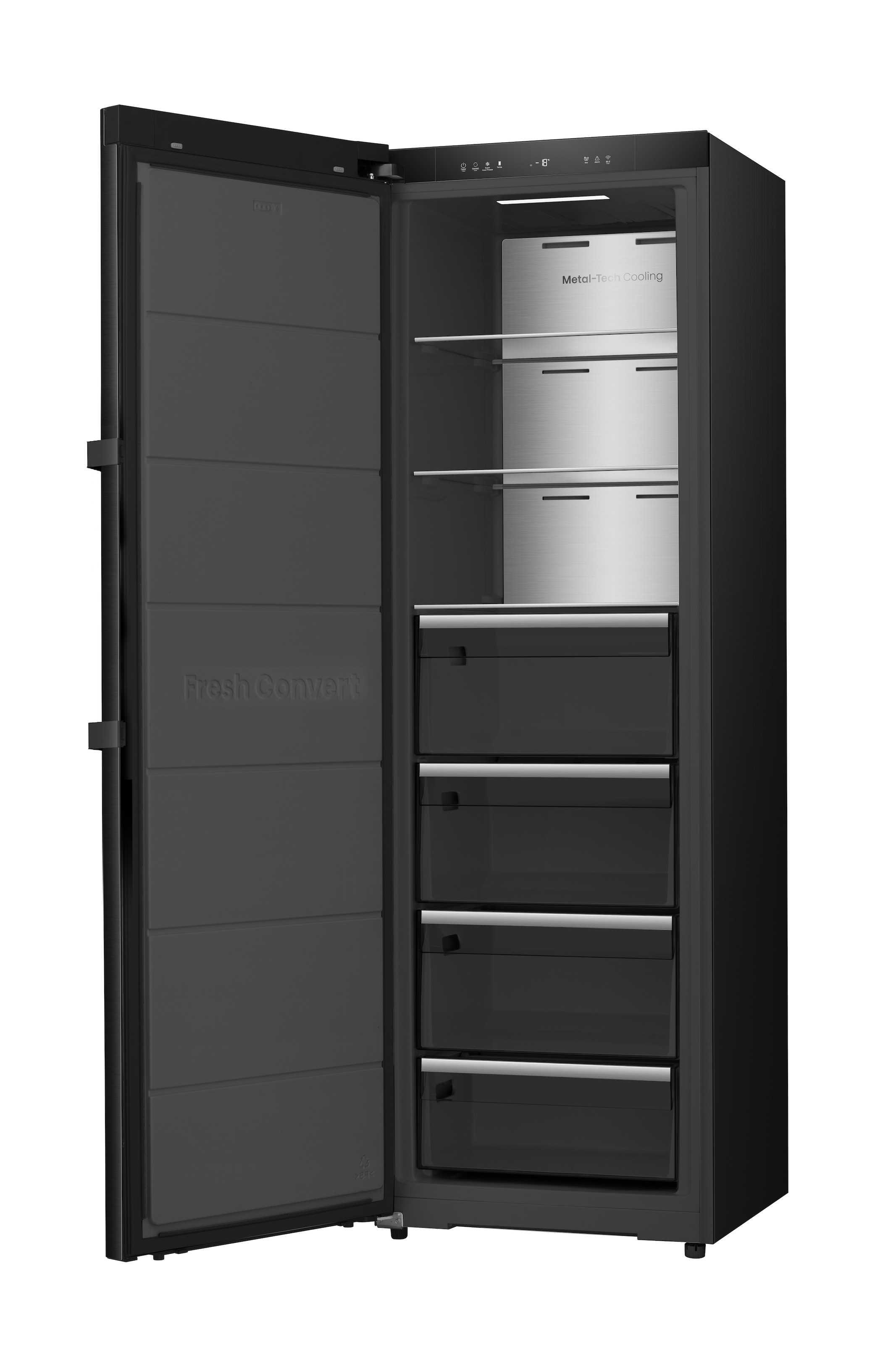 Hisense Gefrierschrank »FT5K310GSFC1« 185,6 cm hoch 59,5 cm breit KitchenFit