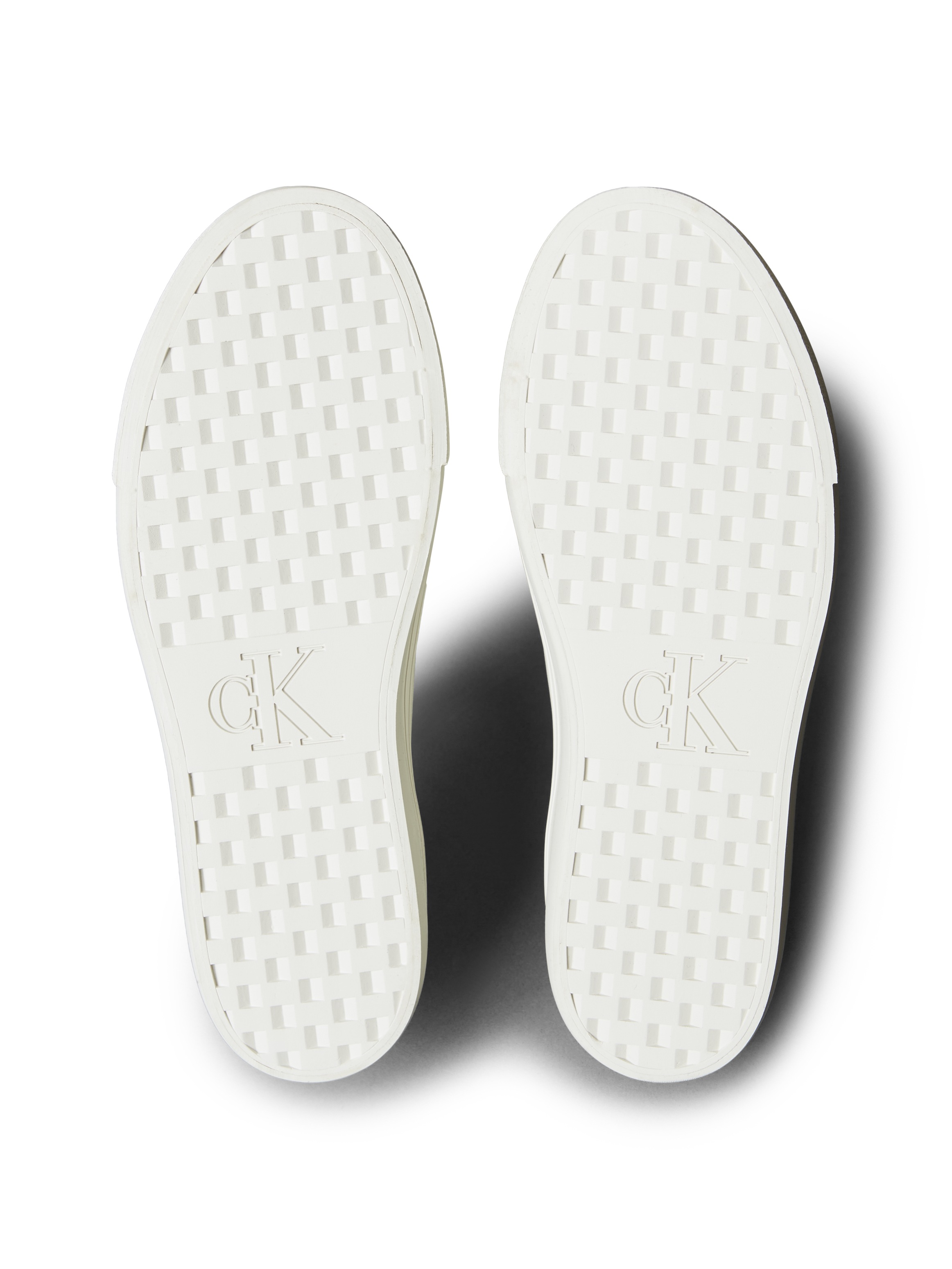 Calvin Klein Jeans Plateausneaker »VULC FLATF LACE UP LTH CK«  Schnürschuh, Halbschuh, Freizeitsneaker mit CK-Logo