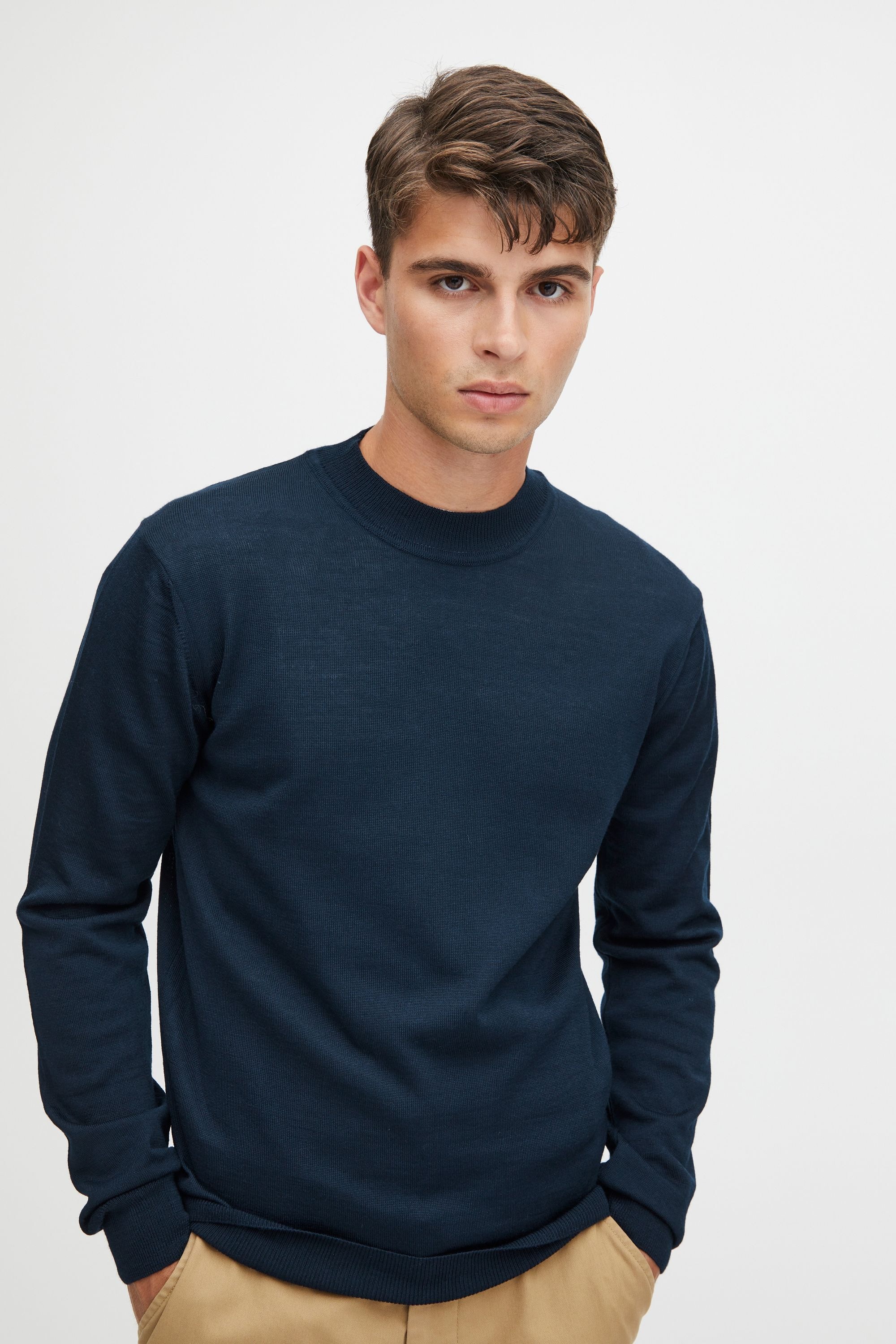 Casual Friday Strickfleece-Pullover »Strickpullover CFKarl«
