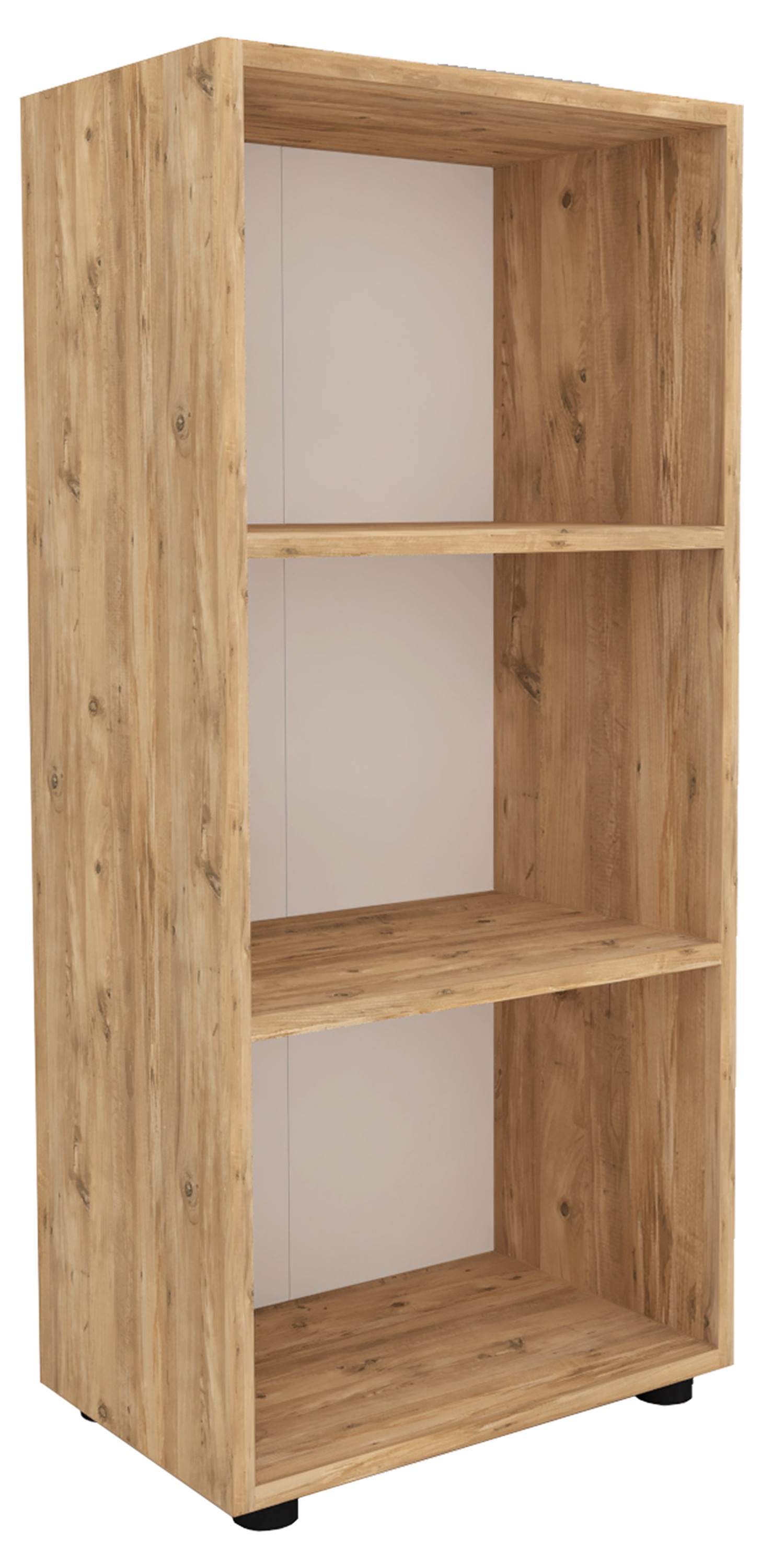 VCM Bücherregal »Holz Büro Regal Bücher Ordner Aktenregal Ulas 3f«