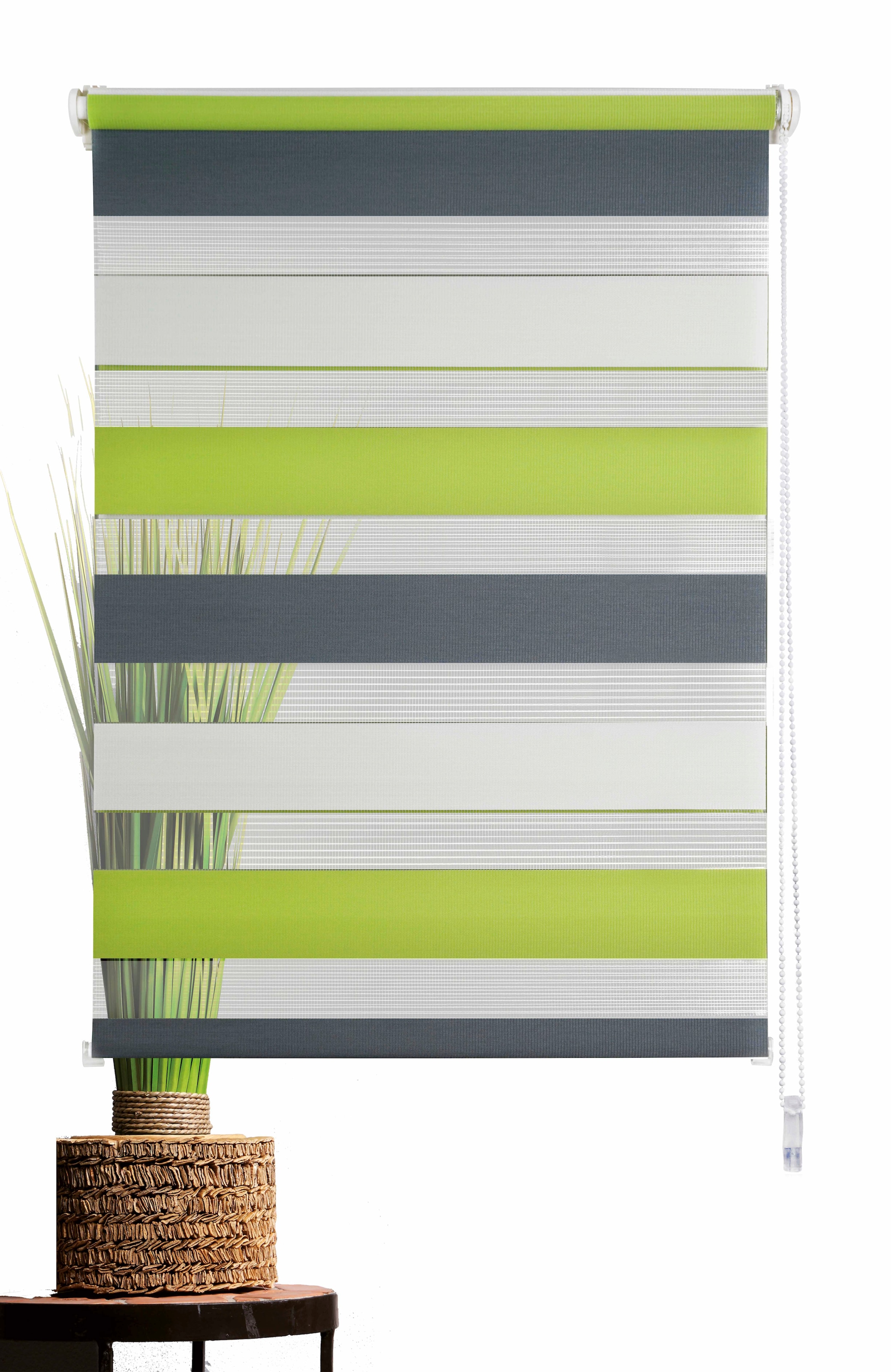 mydeco Doppelrollo »Just-Triple« Lichtschutz ohne Bohren freihängend