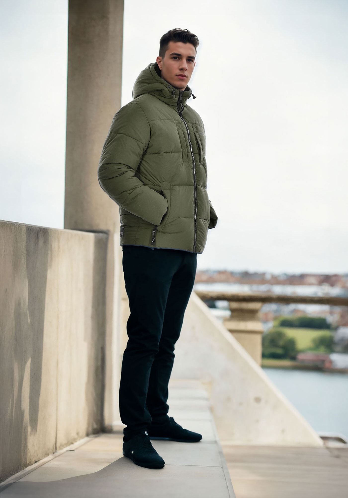 Alessandro Salvarini Winterjacke »Alessandro Salvarini Herren Winter Steppjacke AS422«