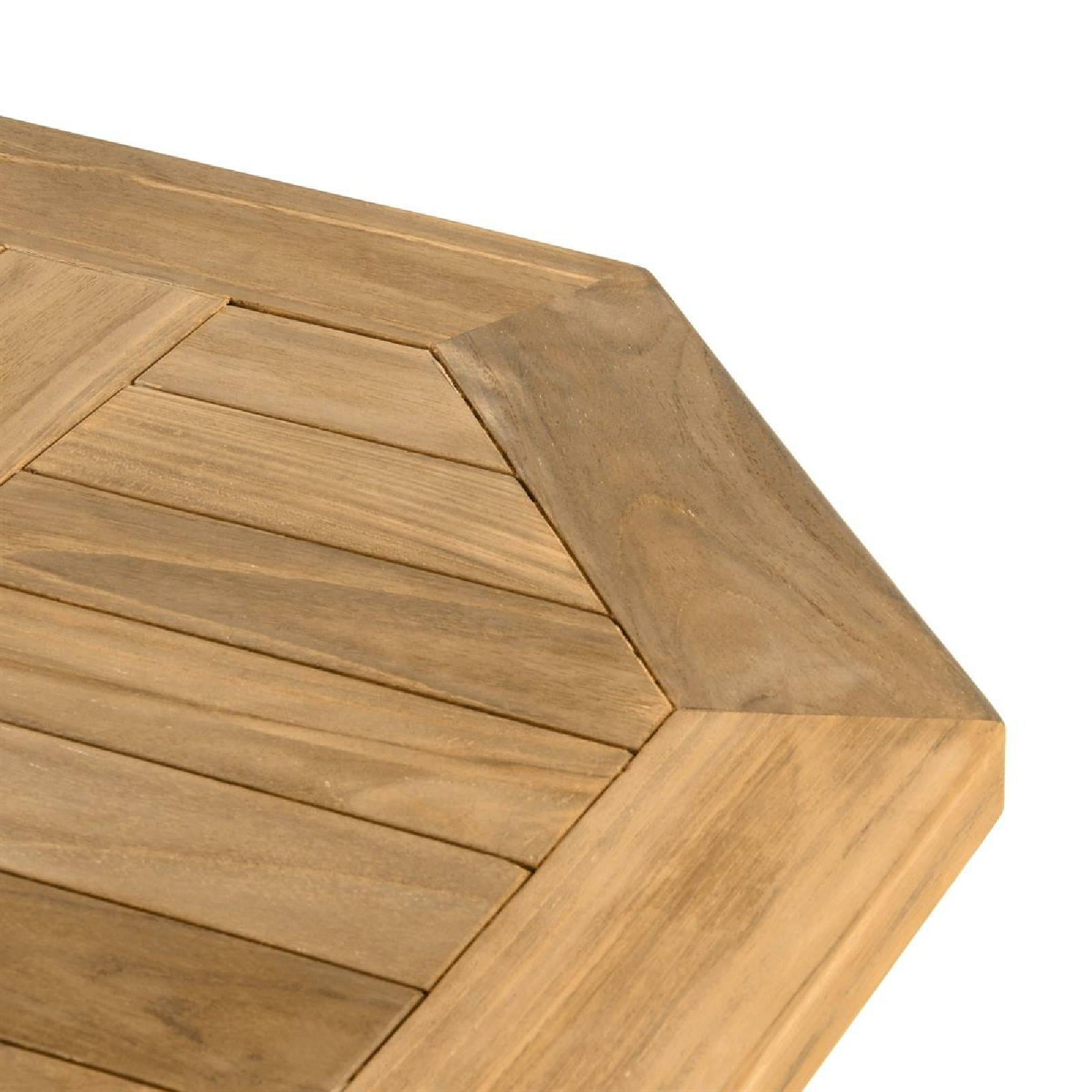VCM Garten-Essgruppe »3-tlg. Sitzgruppe Garten Tisch Stuhl Holz Teak«