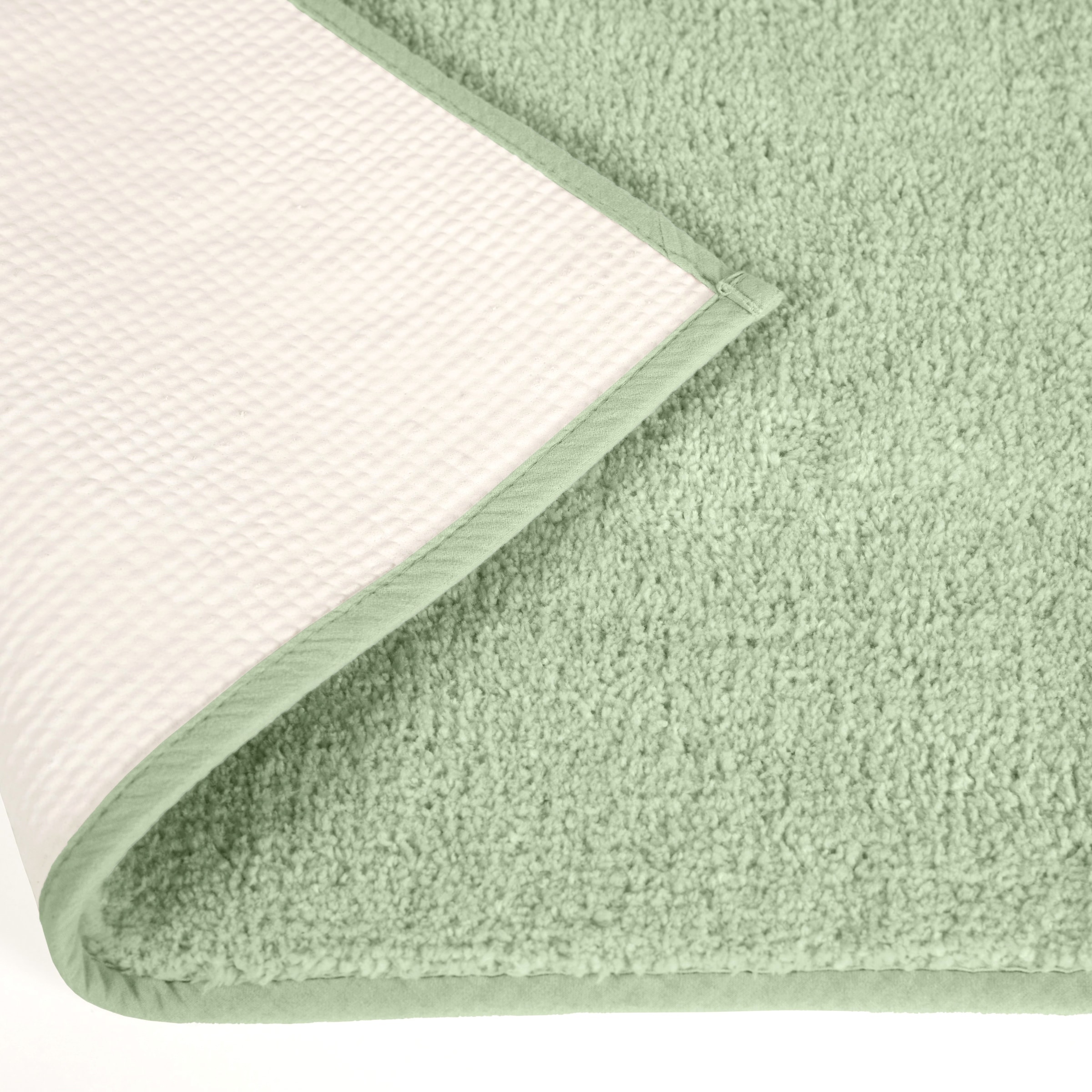 my home Badematte »Vanessa, Badvorleger, Badezimmer Teppich«, rutschhemmend beschichtet, schnell trocknend-fußbodenheizungsgeeignet-strapazierfähig, Badteppich, weiche Haptik, unifarben