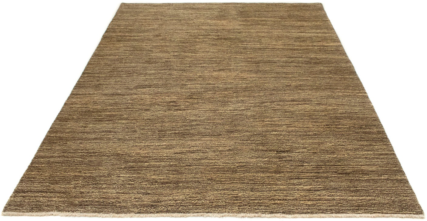 morgenland Wollteppich »Gabbeh Teppich handgeknüpft grau«, rechteckig,  handgeknüpft kaufen bei OTTO